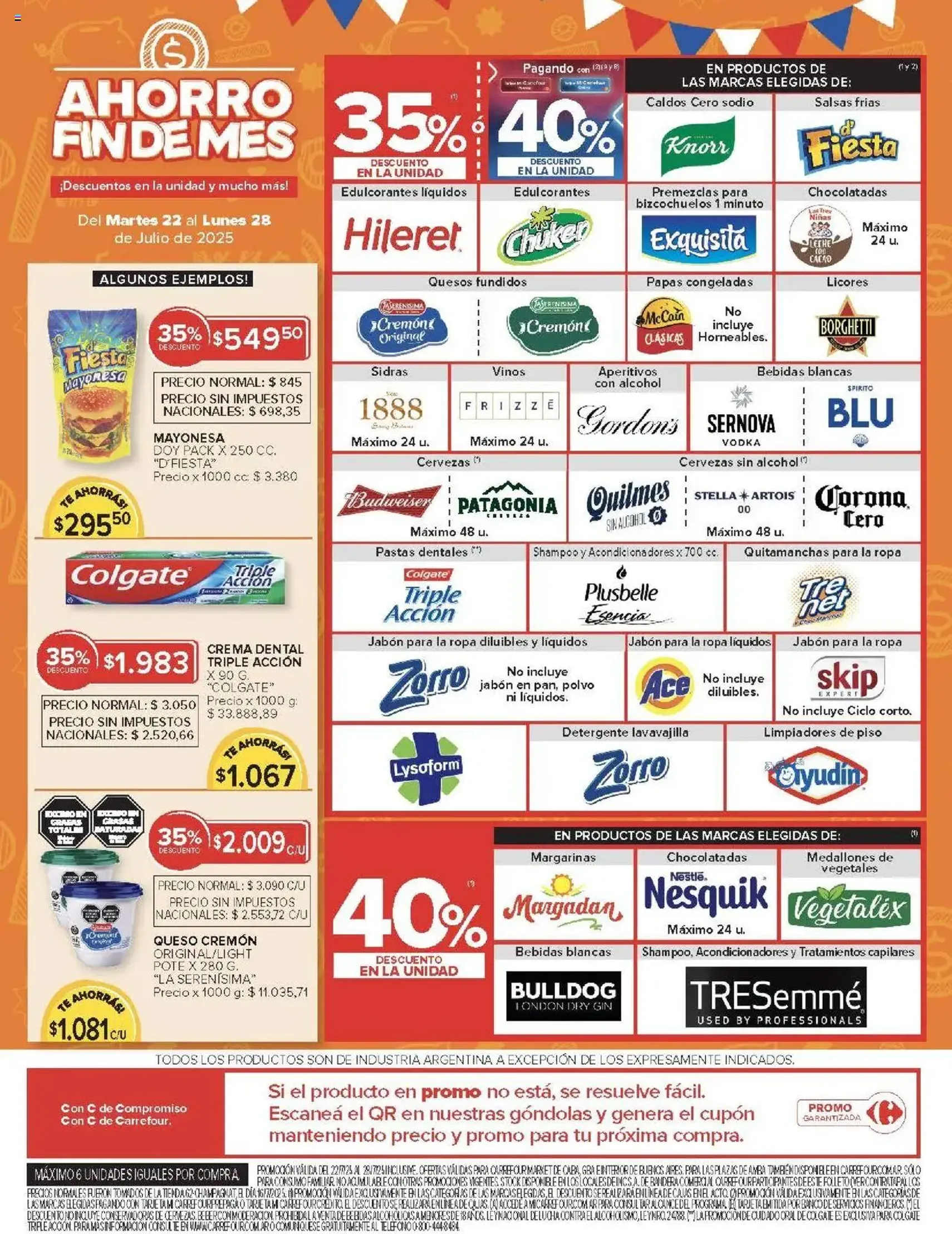 Carrefour Market catálogo - folleto válido desde 22/07/2025 página 6 de 21 Carrefour Market catálogo - folleto válido desde 22/07/2025 página 6 de 21