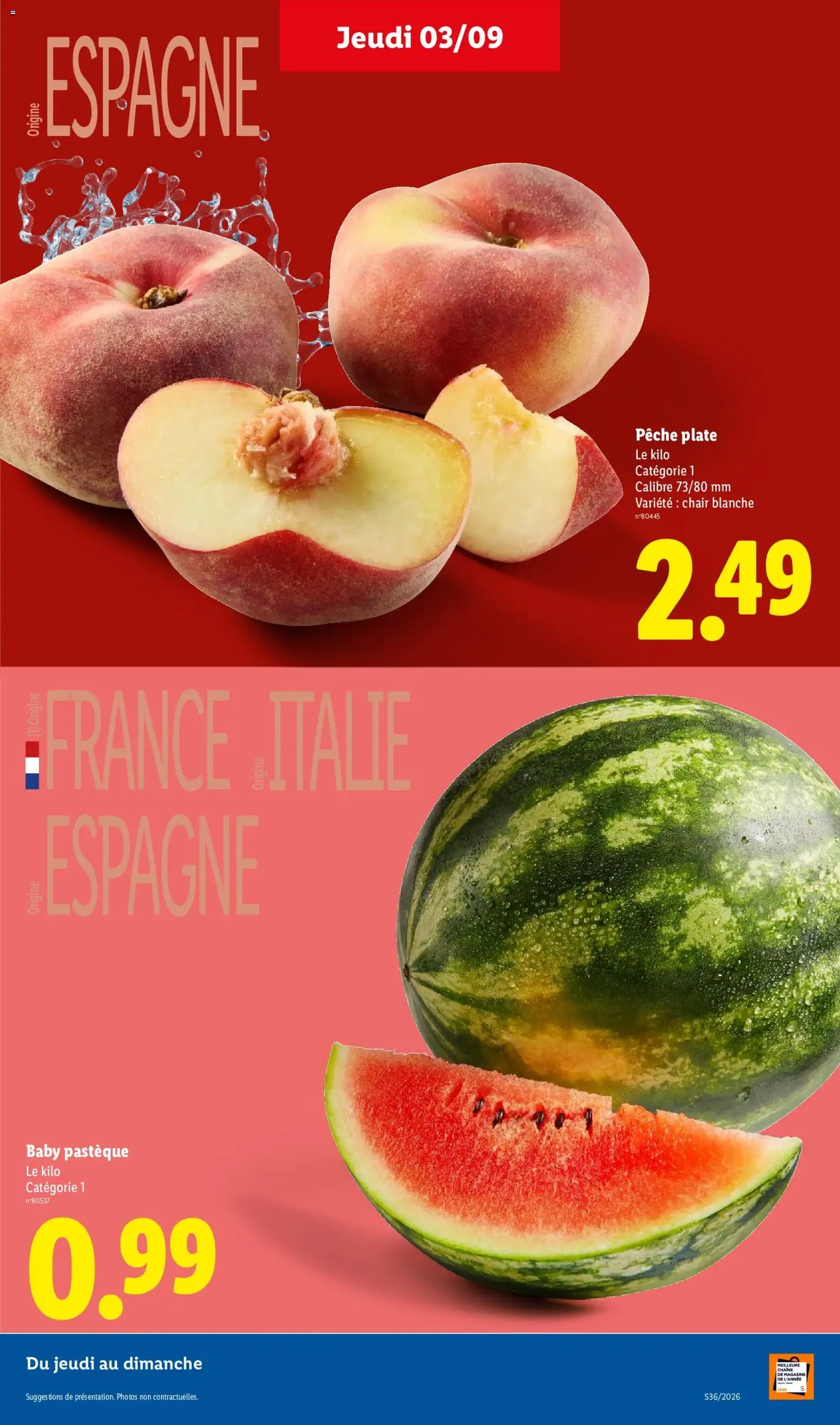 LIDL catalogue - brochure valable à partir du 03/09/2026, page 5 sur 61
