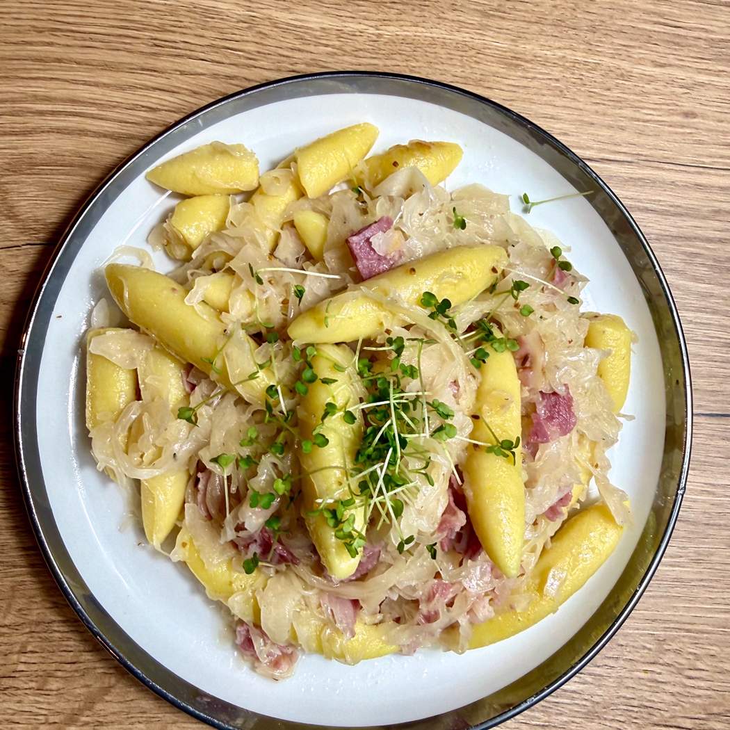 Šúľance s kyslou kapustou