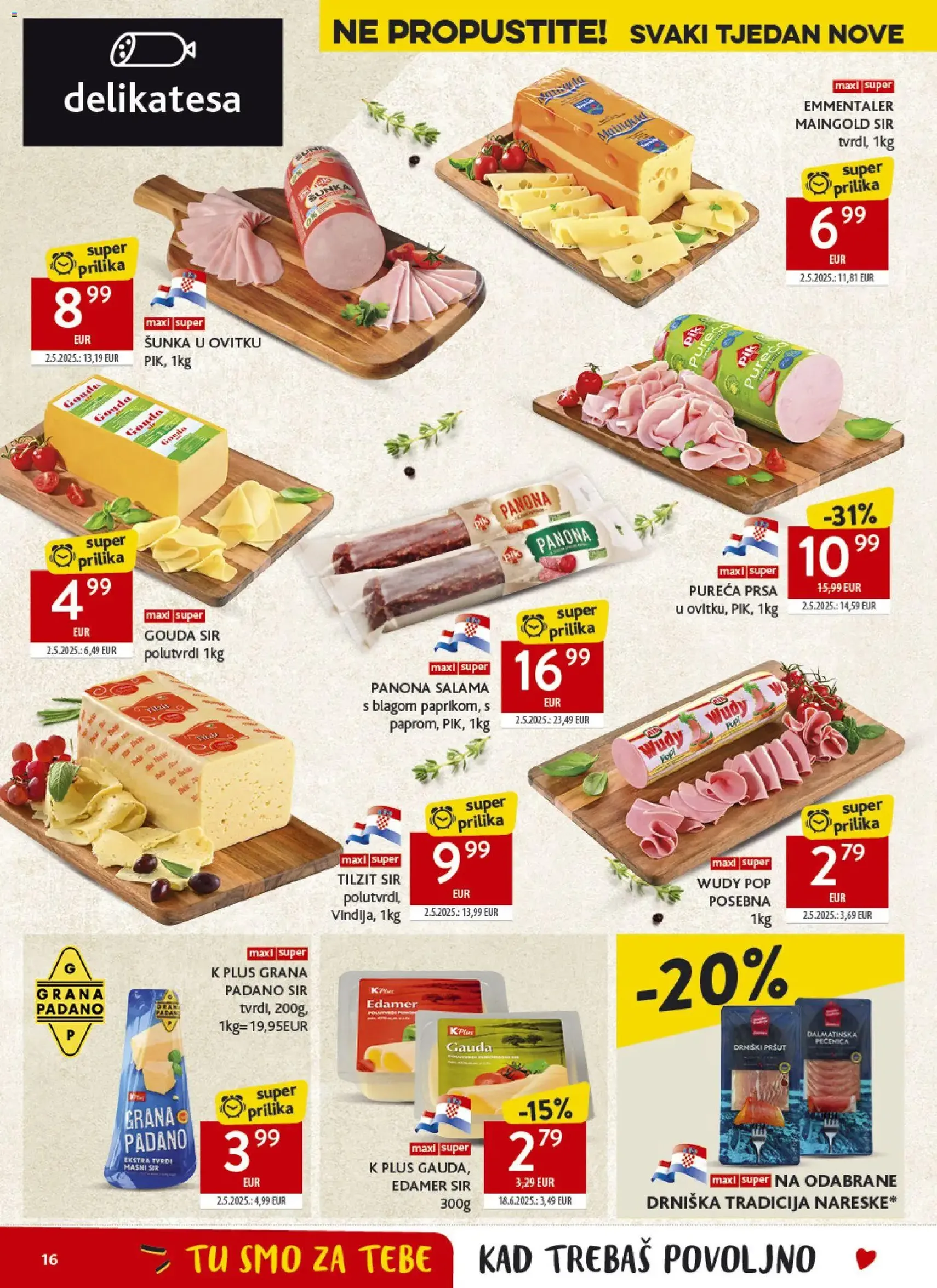 Konzum HR akciós újság - 2026.07.29. érvényes szórólap 16 oldal 40 oldalból