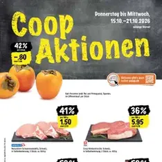 Coop aktionen - Prospekt Vorschau gültig ab 15.10.2026