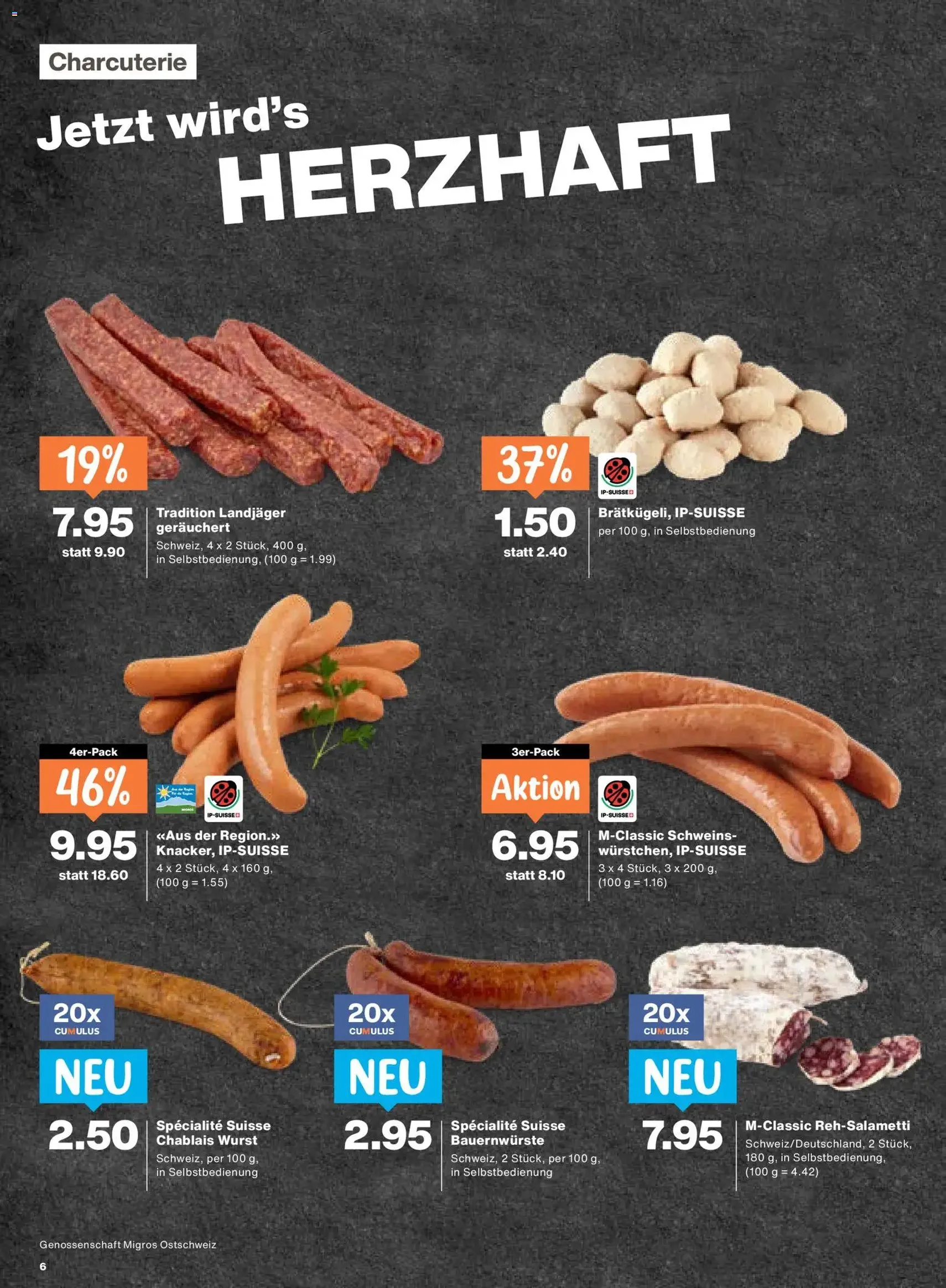 Migros aktionen - Gültiger Prospekt ab 17.09.2026, Seite 6 von insgesamt 24