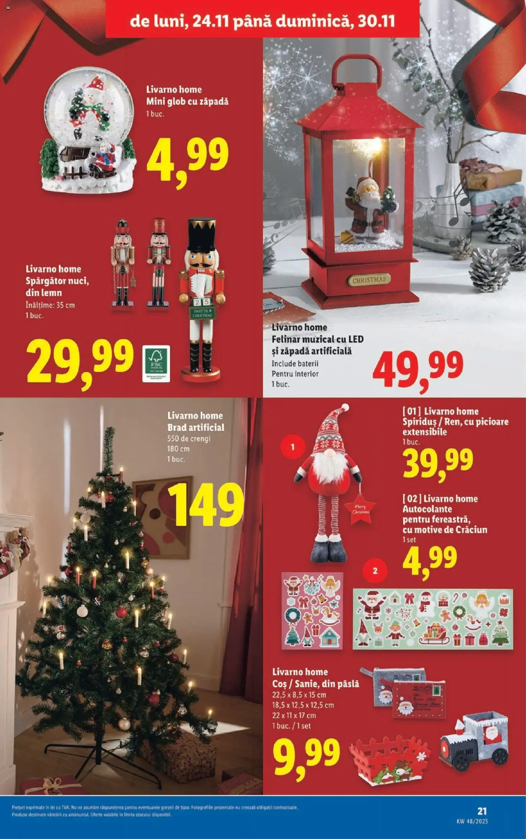 Catalog Lidl - cataloage valabile începând cu 24.11.2025 pagina 21 din 40