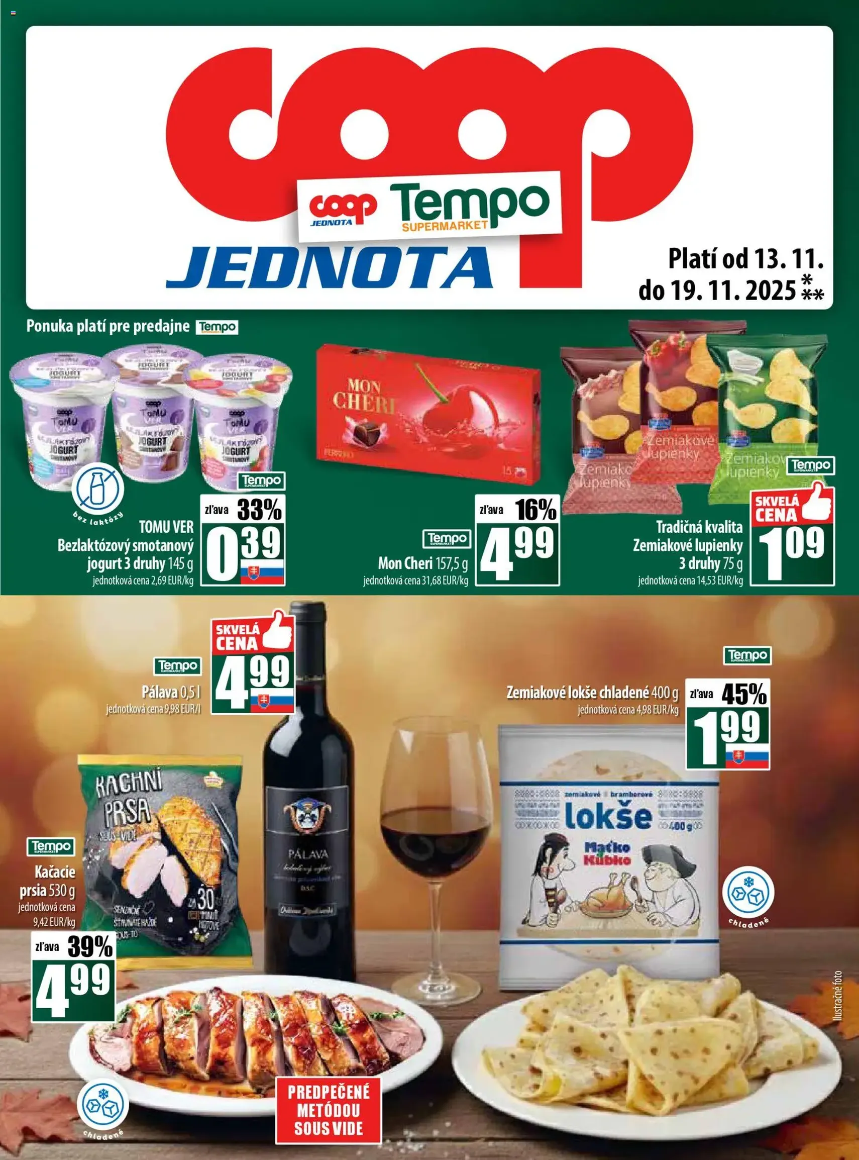 COOP Jednota leták - platný leták od 13.11.2025 strana 29 z 32