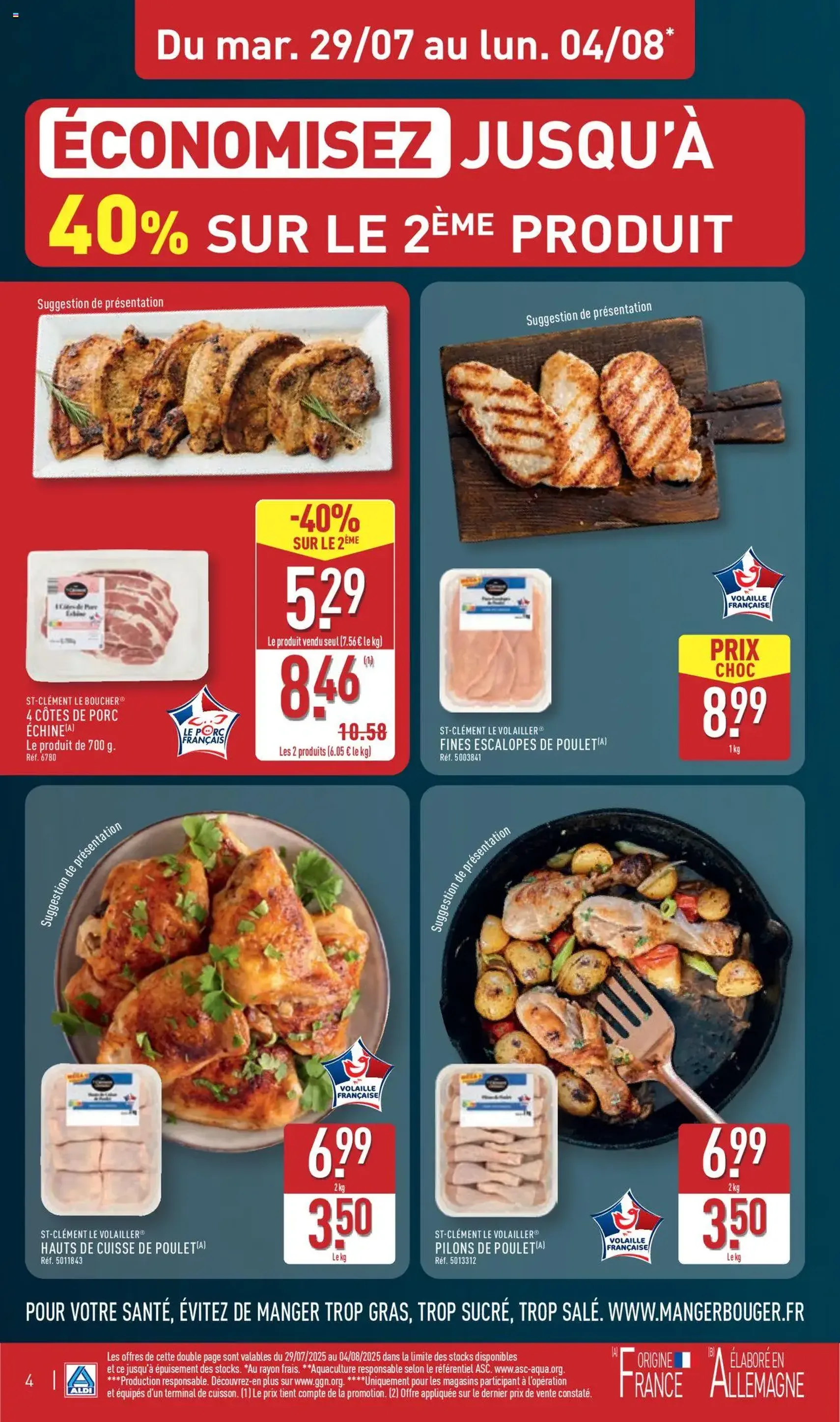 Aldi catalogue de la semaine 31 - brochure valable à partir du 29/07/2025, page 6 sur 50