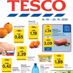 Tesco Hypermarket - leták - náhľad letáku platný od 14.10.2026