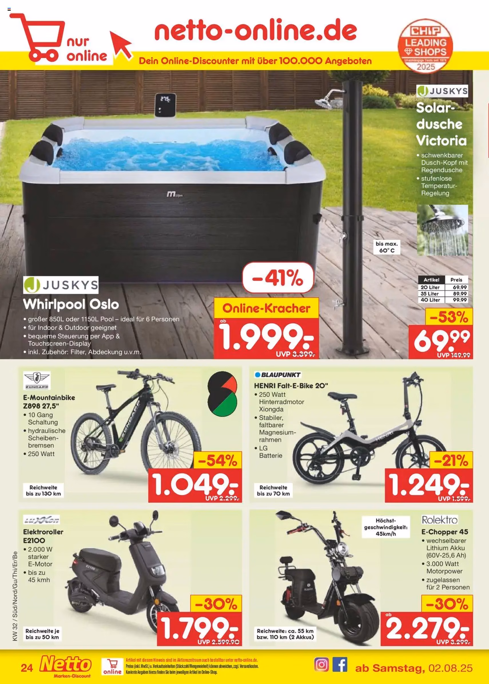 Netto Marken-Discount Prospekt - Gültiger Prospekt ab 04.08.2025, Seite 40 von insgesamt 61 Netto Marken-Discount Prospekt - Gültiger Prospekt ab 04.08.2025, Seite 40 von insgesamt 61