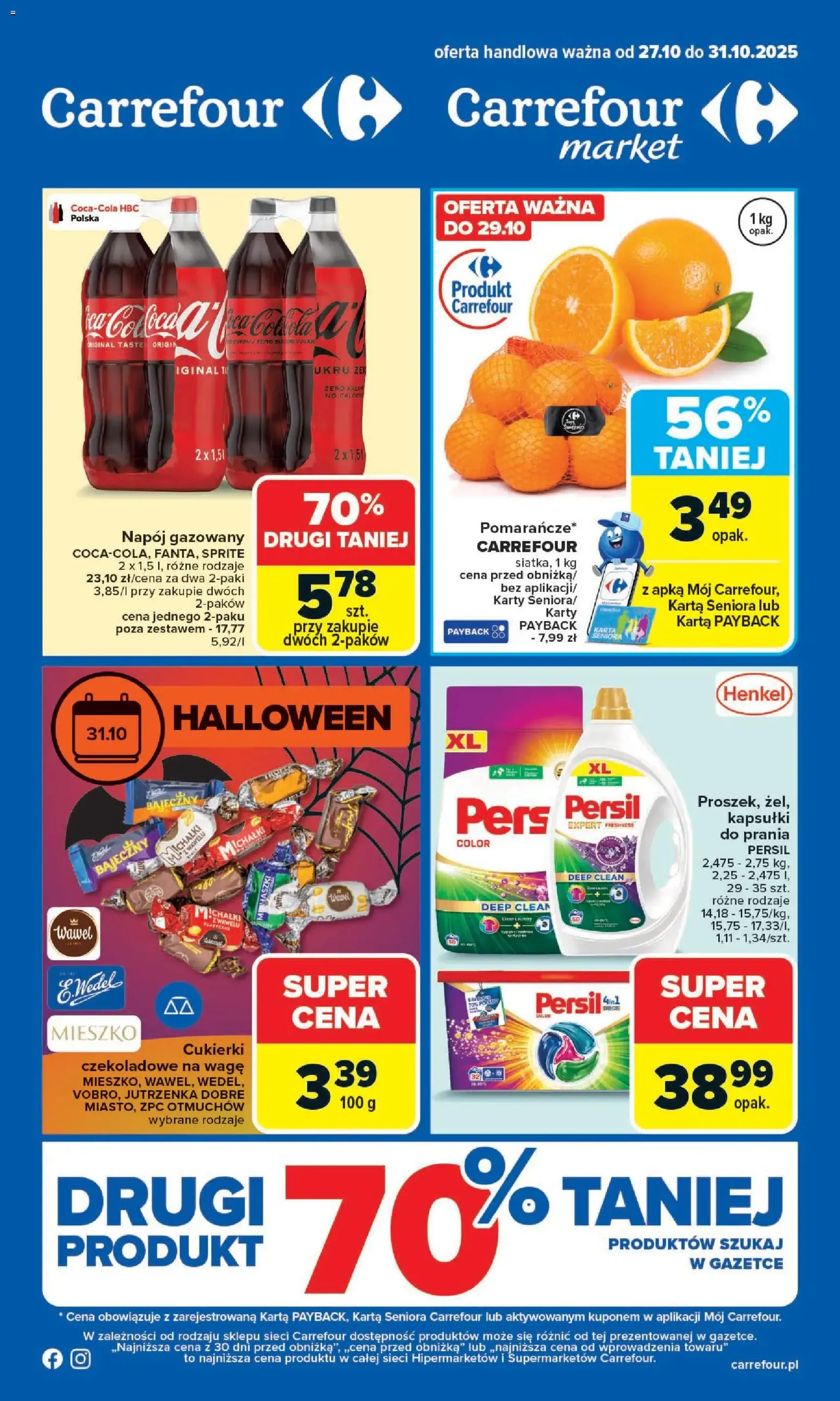 Carrefour Gazetka - ważny gazetka od 27.10.2025 strona 1 z 46 Carrefour Gazetka - ważny gazetka od 27.10.2025 strona 1 z 46