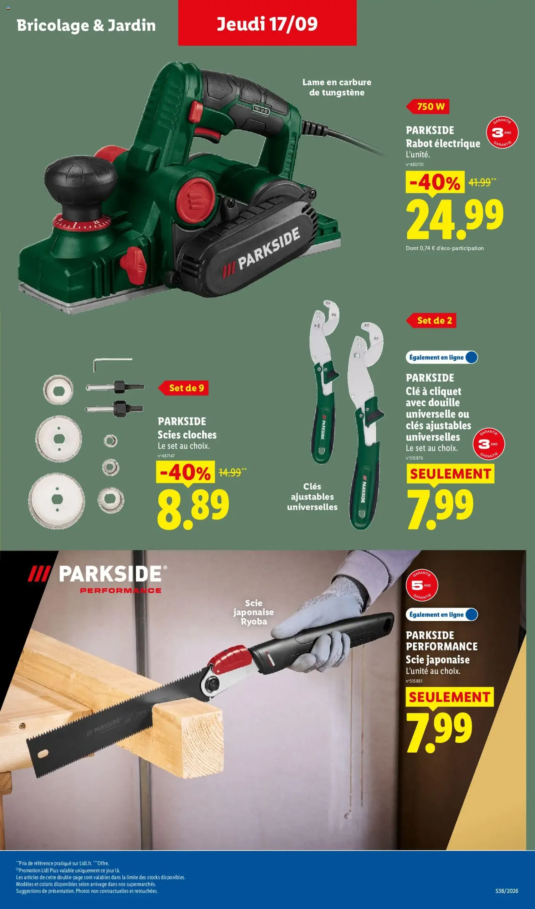 LIDL catalogue - brochure valable à partir du 17/09/2026, page 43 sur 67