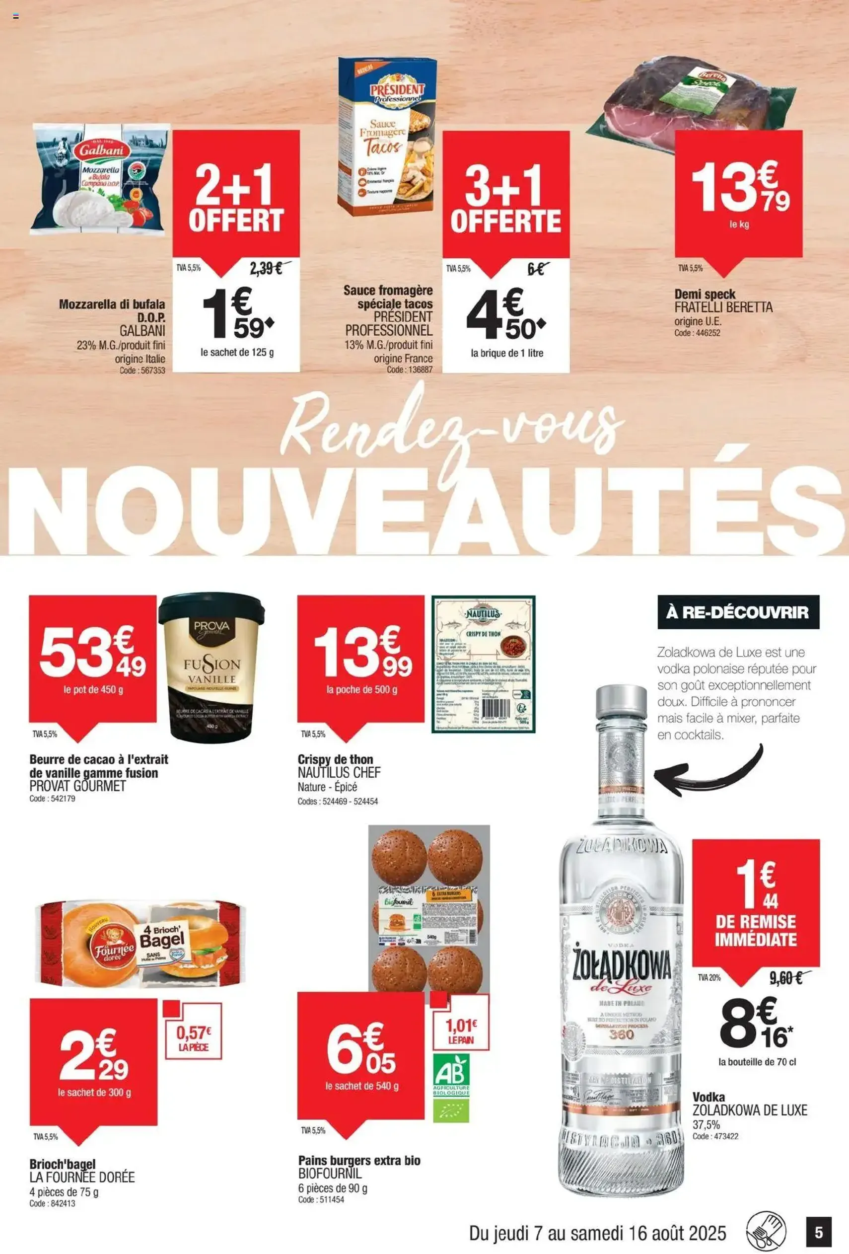 Promocash catalogue - brochure valable à partir du 07/08/2025, page 5 sur 24 Promocash catalogue - brochure valable à partir du 07/08/2025, page 5 sur 24
