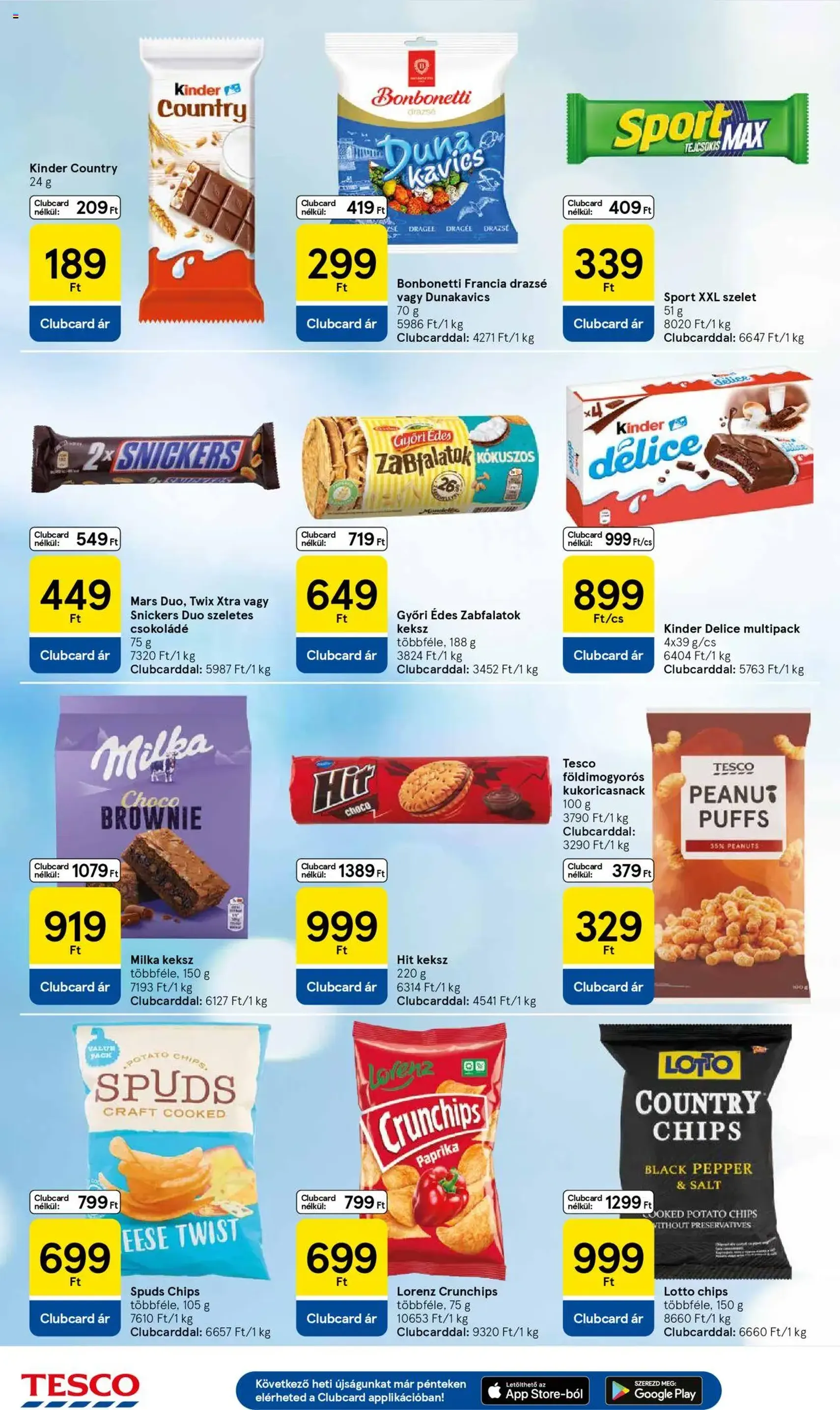 Tesco Hipermarket - Akciós újság - 2025.07.31. érvényes szórólap 22 oldal 32 oldalból Tesco Hipermarket - Akciós újság - 2025.07.31. érvényes szórólap 22 oldal 32 oldalból