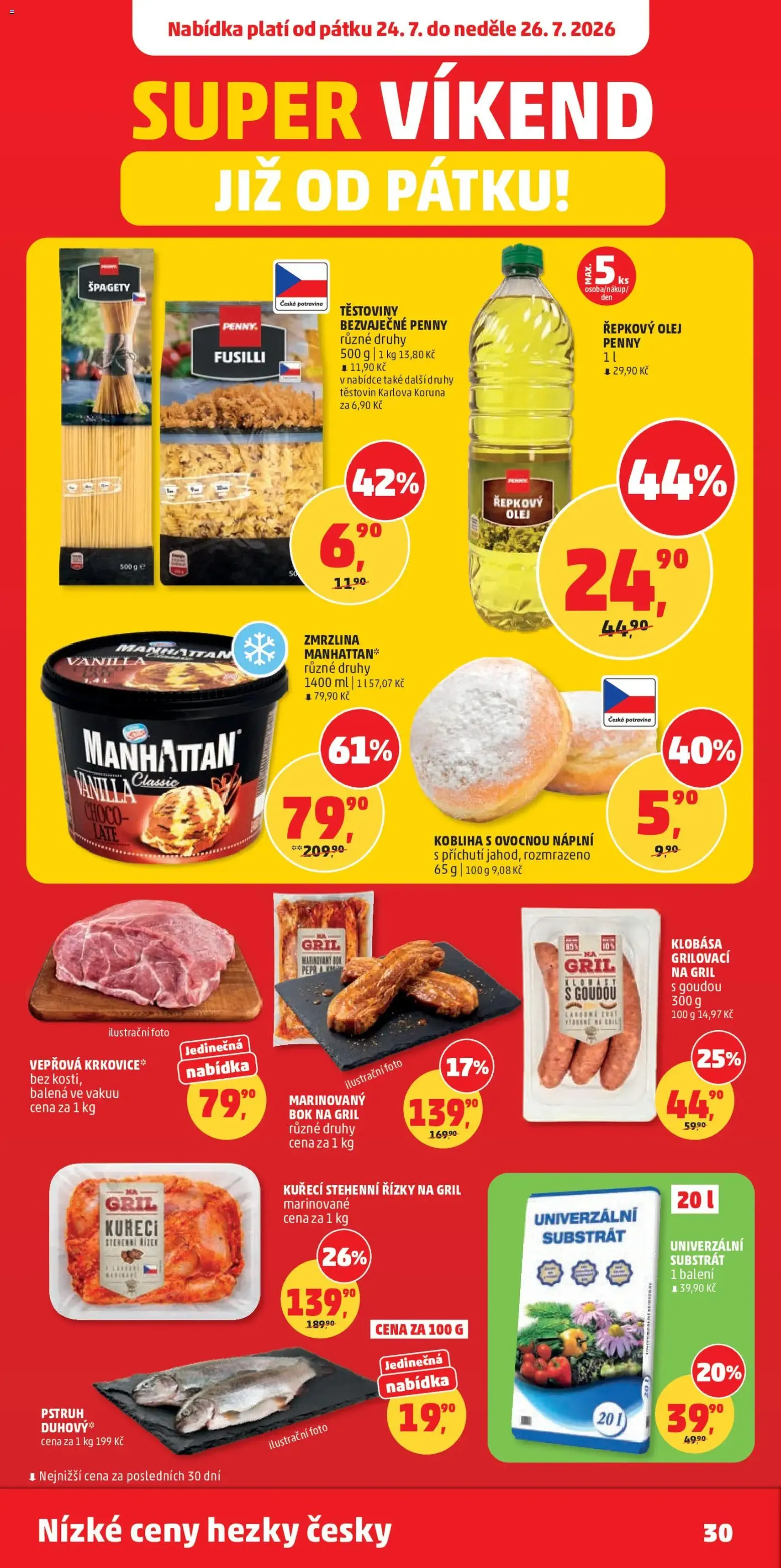 Penny Market leták - platný leták od 22.07.2026 strana 30 z 34