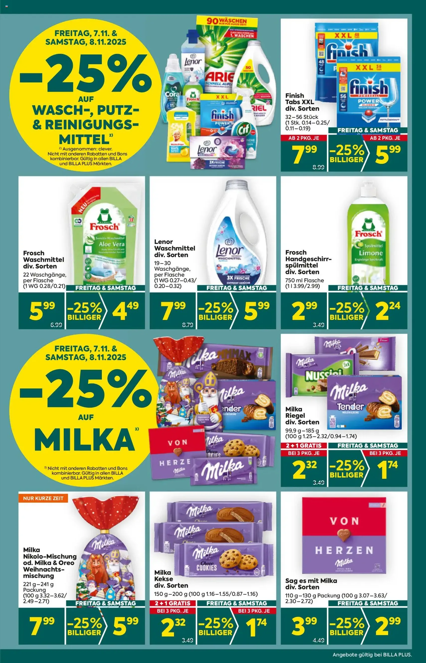 Billa Plus Flugblatt - Gültiger Prospekt ab 06.11.2025, Seite 3 von insgesamt 16