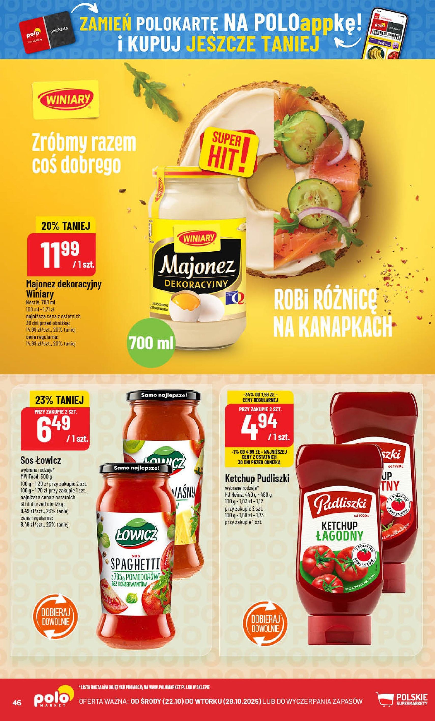 POLOmarket Gazetka - ważny gazetka od 22.10.2025 strona 46 z 76 POLOmarket Gazetka - ważny gazetka od 22.10.2025 strona 46 z 76
