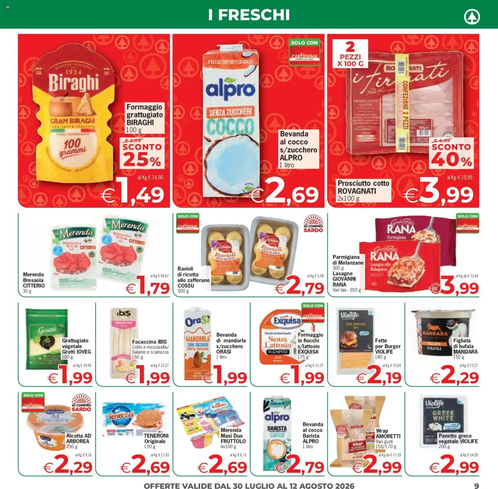 Despar volantino Sardegna - volantino valido dal 30/07/2026 pagina 9 di 20