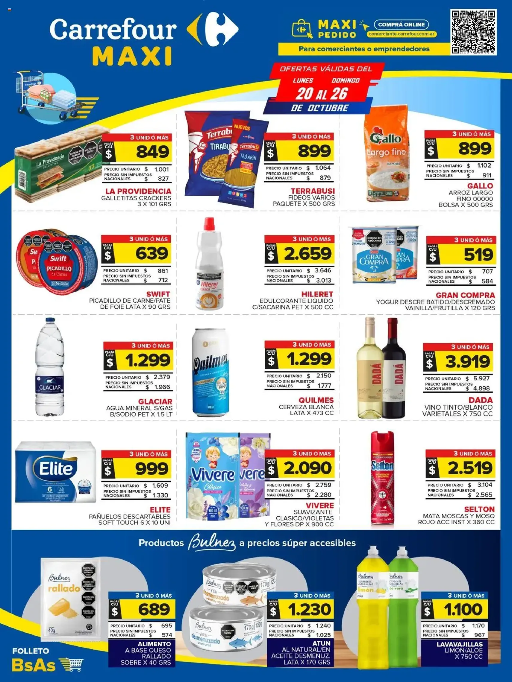 Carrefour Maxi catálogo - folleto válido desde 20/10/2025 página 1 de 25 Carrefour Maxi catálogo - folleto válido desde 20/10/2025 página 1 de 25