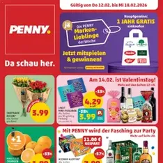 Penny Markt Flugblatt - Prospekt Vorschau gültig ab 12.02.2026