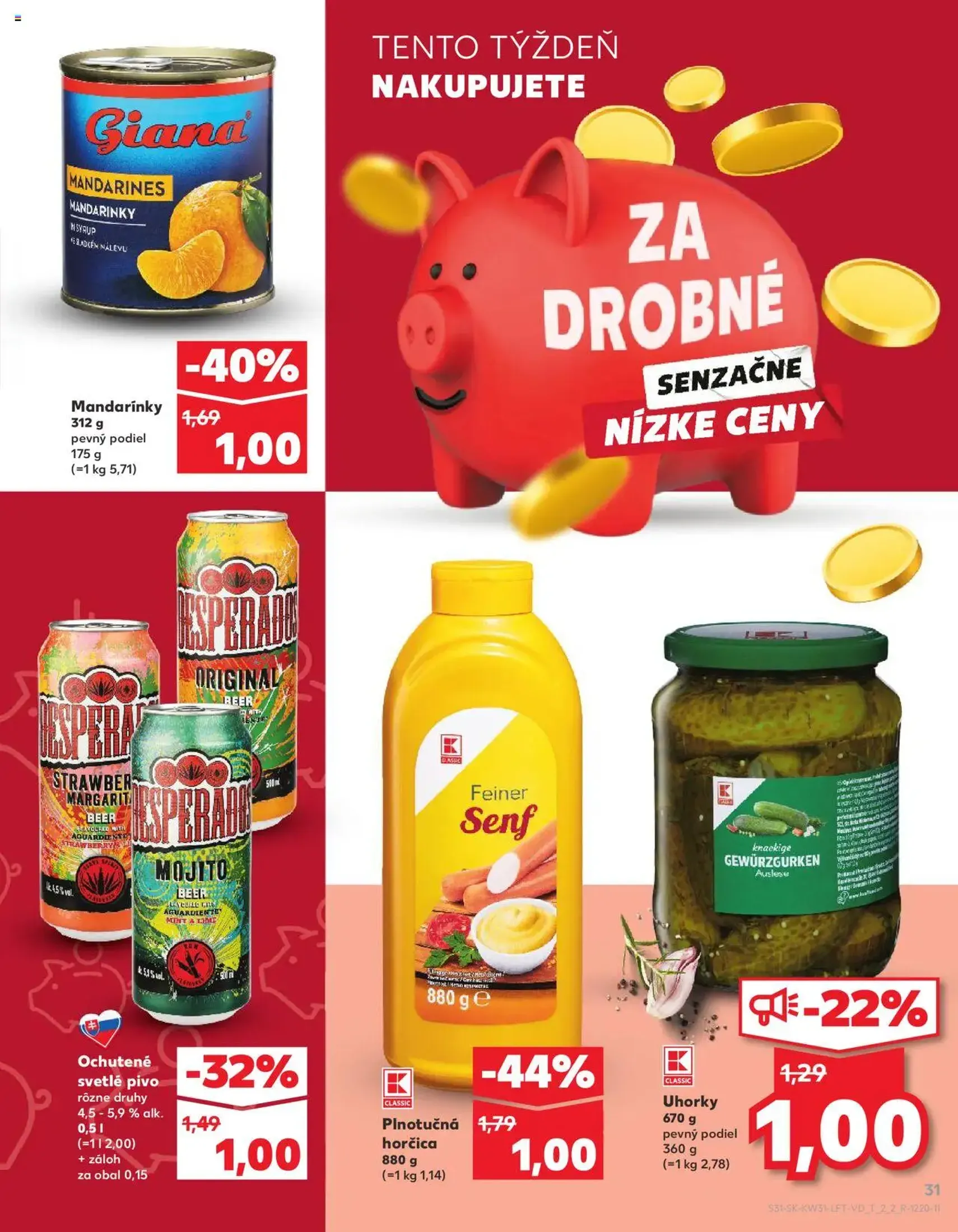Kaufland Bratislava-Dúbravka - platný leták od 31.07.2025 strana 31 z 76