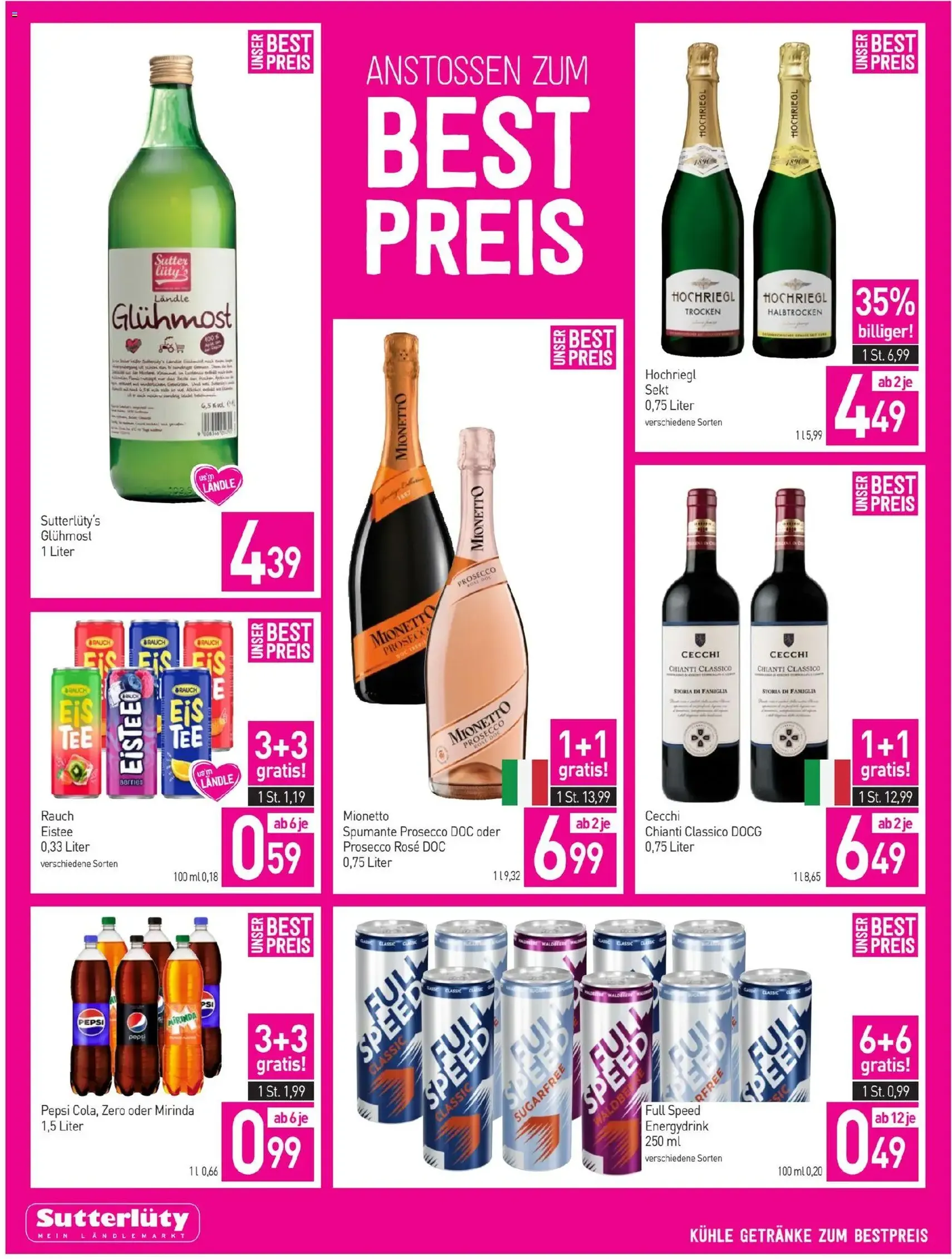 Sutterlüty Flugblatt - Gültiger Prospekt ab 13.11.2025, Seite 14 von insgesamt 20