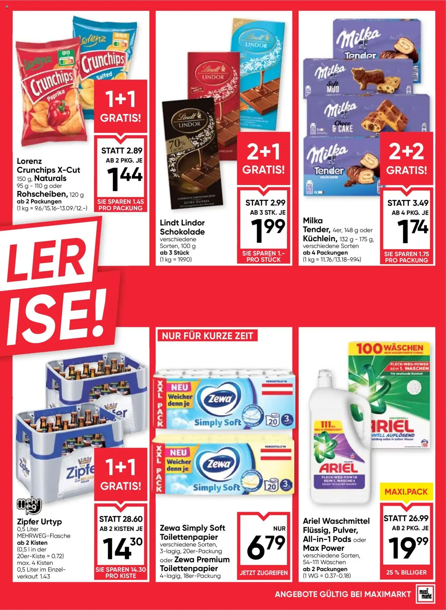 Maximarkt Flugblatt - Gültiger Prospekt ab 22.10.2026, Seite 3 von insgesamt 24