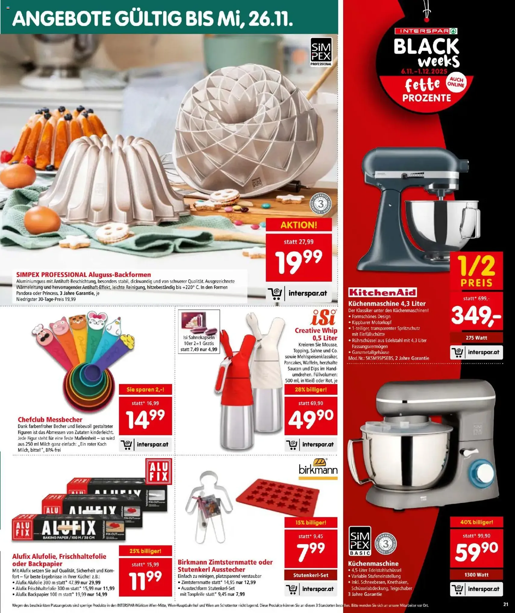 Interspar Black Friday - Gültiger Prospekt ab 06.11.2025, Seite 21 von insgesamt 24