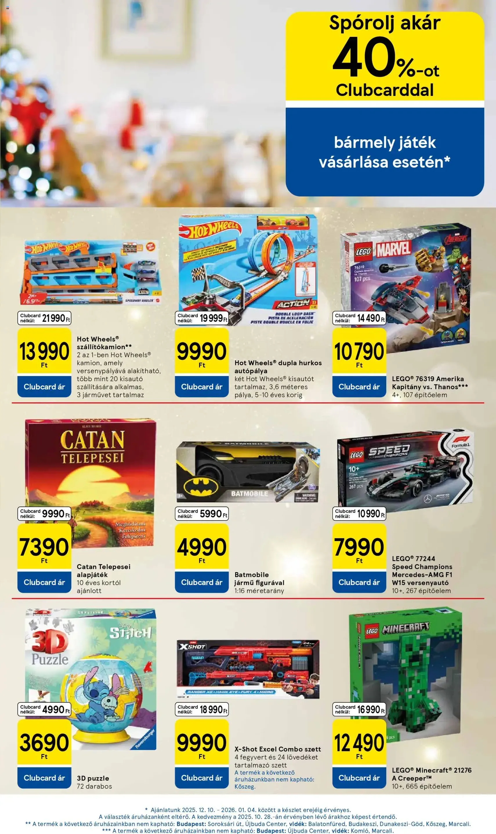 Tesco Hipermarket - Akciós újság - 2025.12.11. érvényes szórólap 17 oldal 46 oldalból