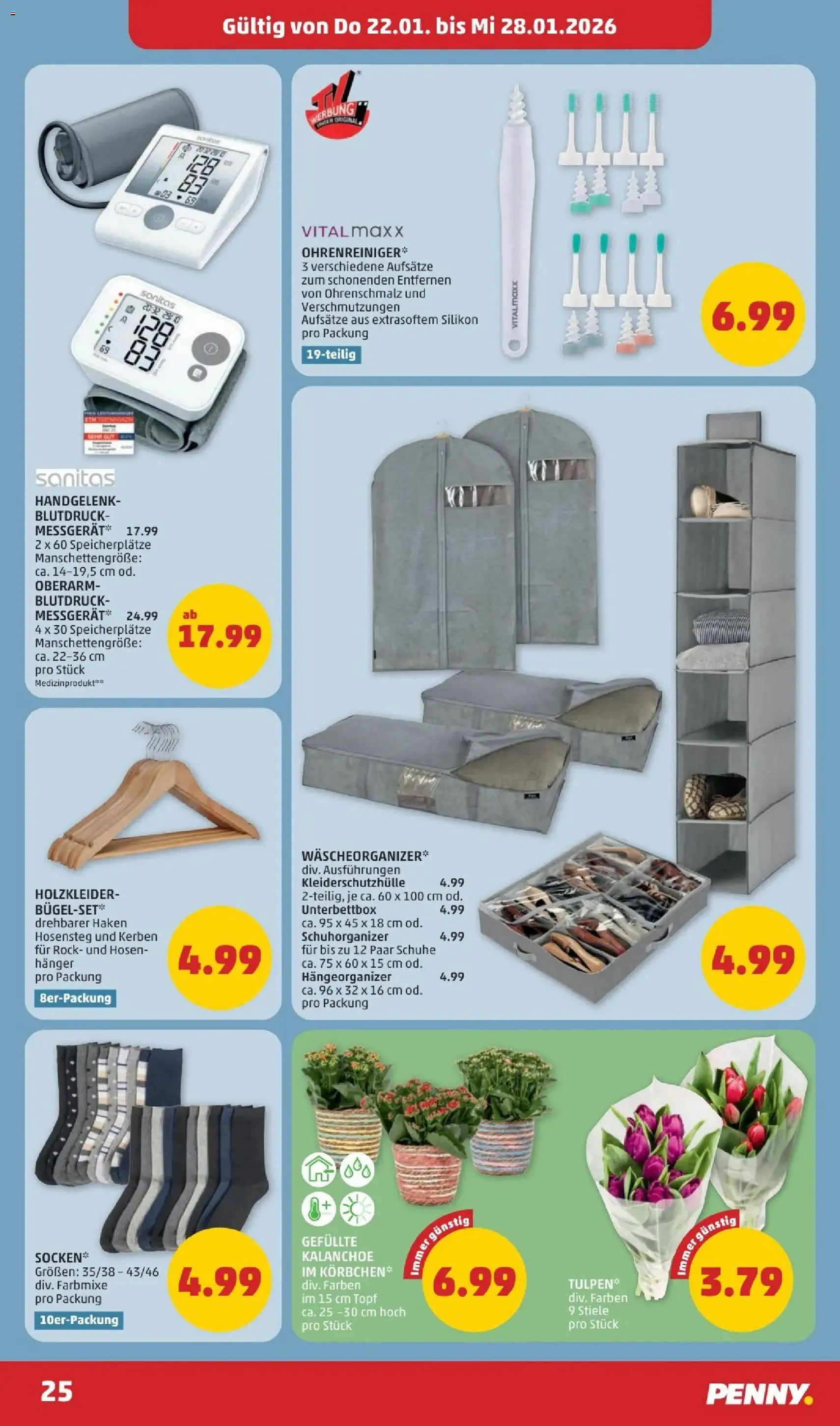 Penny Markt Flugblatt - Gültiger Prospekt ab 22.01.2026, Seite 25 von insgesamt 32