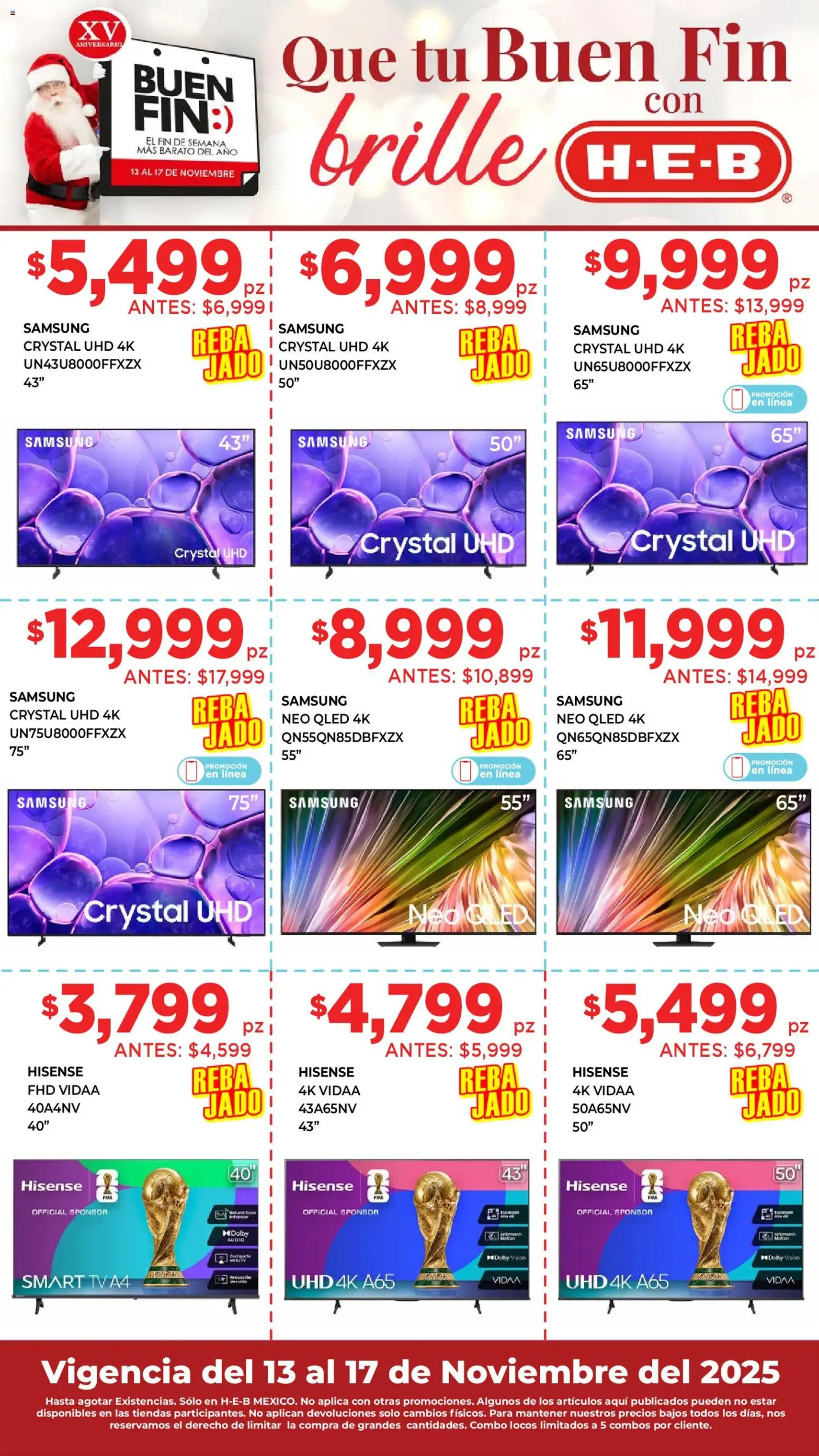 H-E-B Buen Fin - folleto válido desde 13/11/2025 página 6 de 29