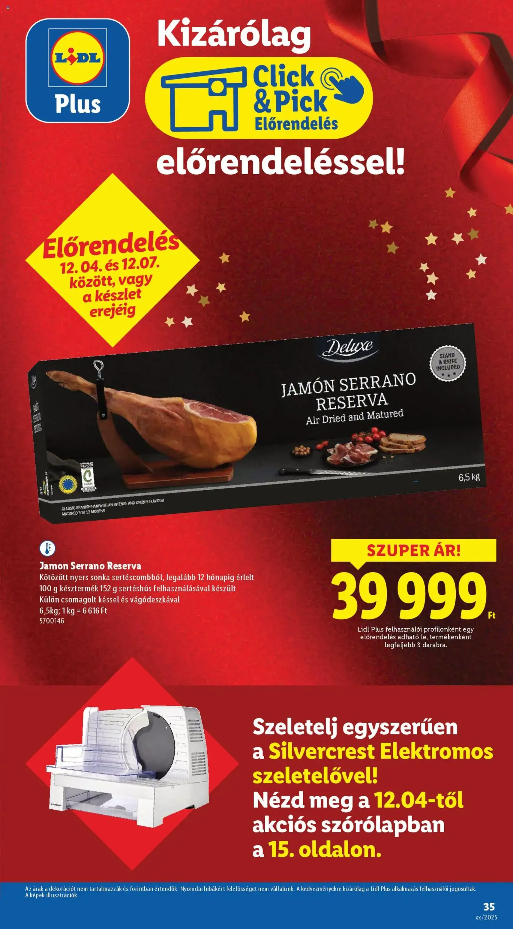 Lidl Akciós újság - 2025.12.04. érvényes szórólap 35 oldal 62 oldalból