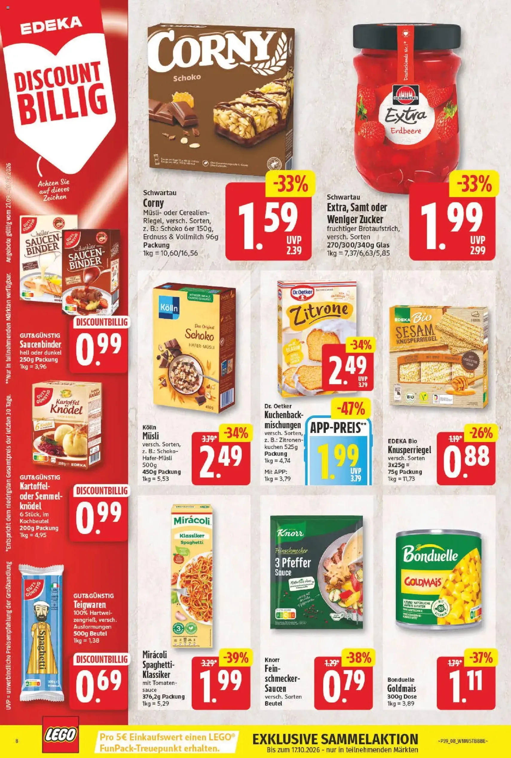 NP Discount Prospekt - Gültiger Prospekt ab 21.09.2026, Seite 8 von insgesamt 16
