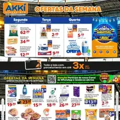 Akki Atacadista - Ofertas da semana - pré-visualização do folheto, válido a partir de 06/07/2026