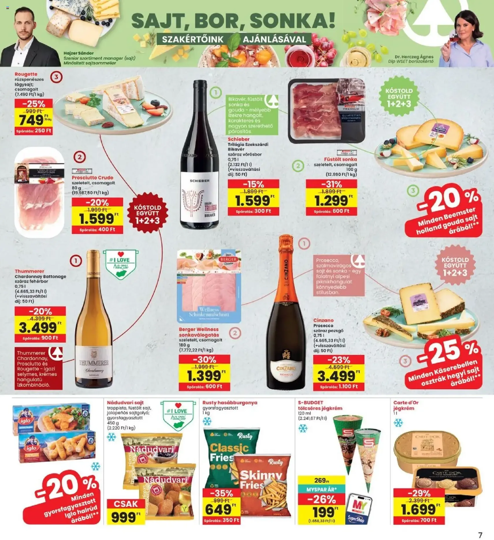Interspar akciós újság - 2026.07.16. érvényes szórólap 7 oldal 20 oldalból