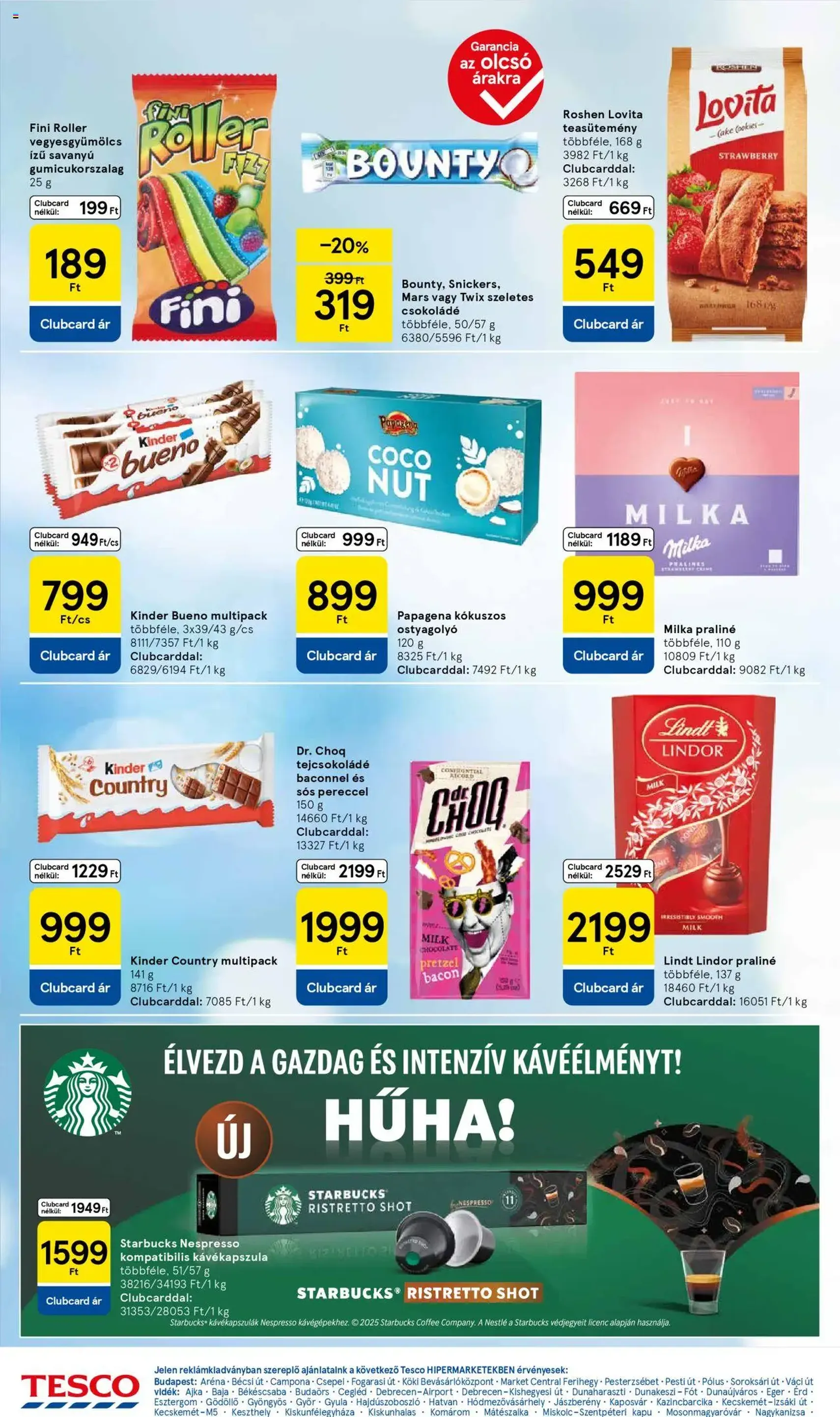 Tesco Hipermarket - Akciós újság - 2025.08.14. érvényes szórólap 22 oldal 32 oldalból