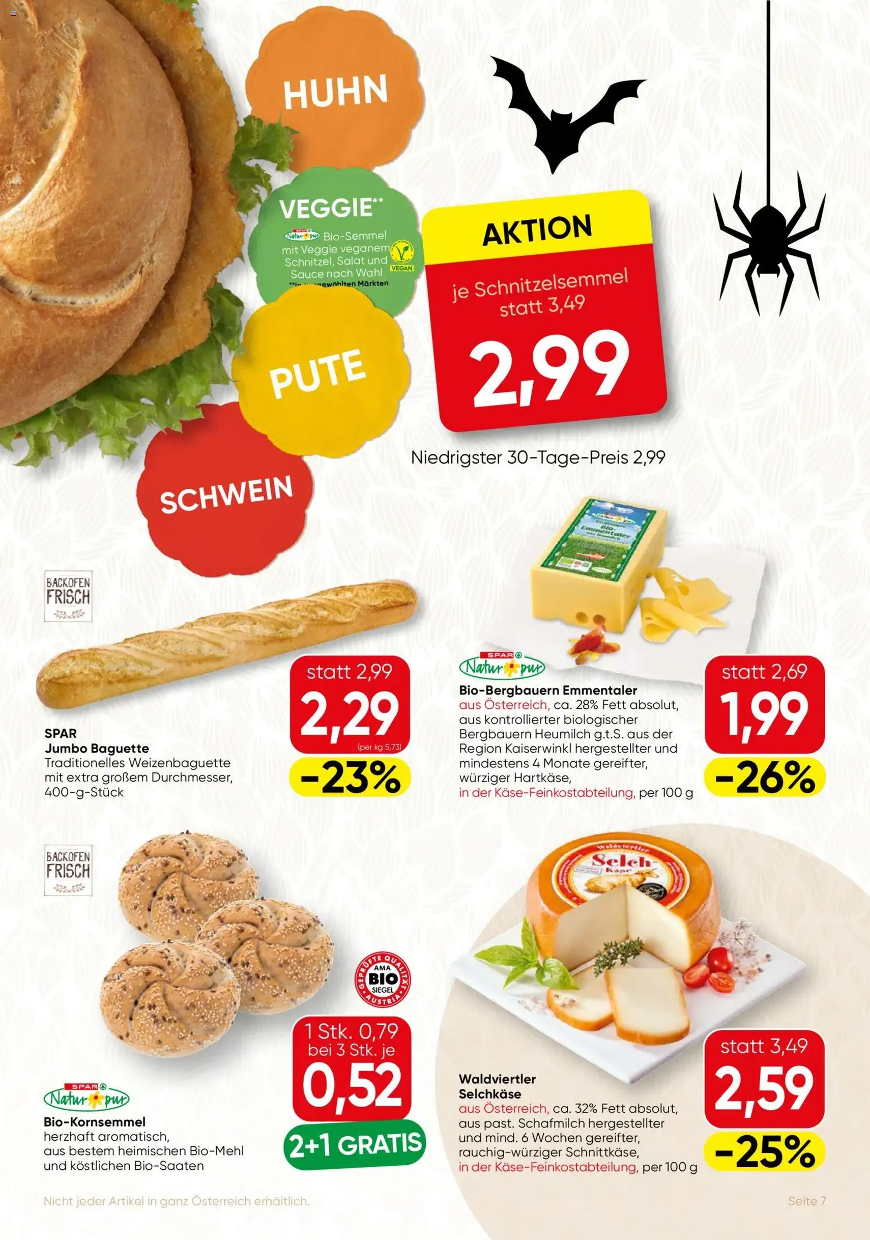 SPAR Gourmet Flugblatt - Gültiger Prospekt ab 23.10.2025, Seite 7 von insgesamt 12