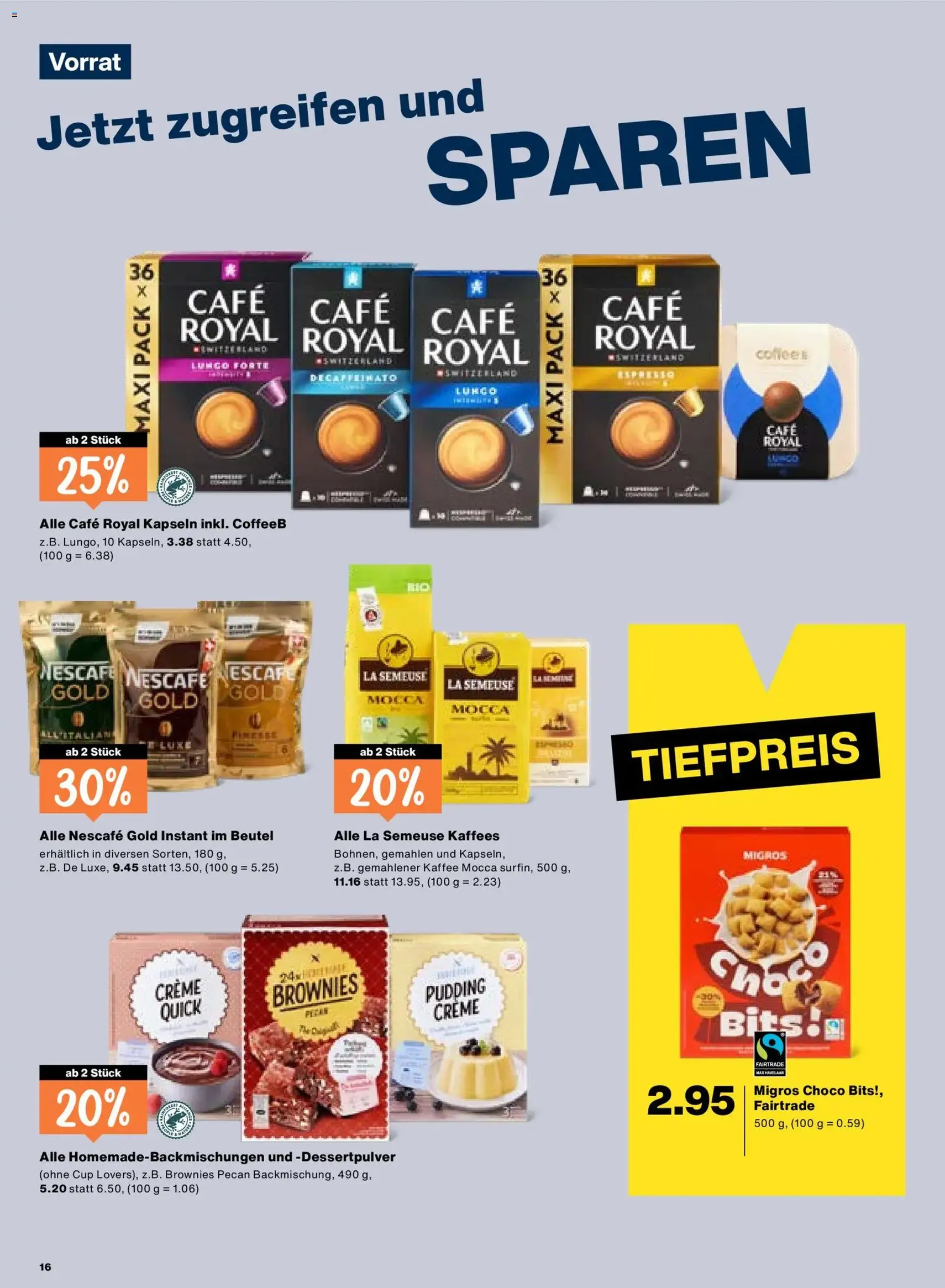 Migros aktionen - Gültiger Prospekt ab 24.09.2026, Seite 16 von insgesamt 24