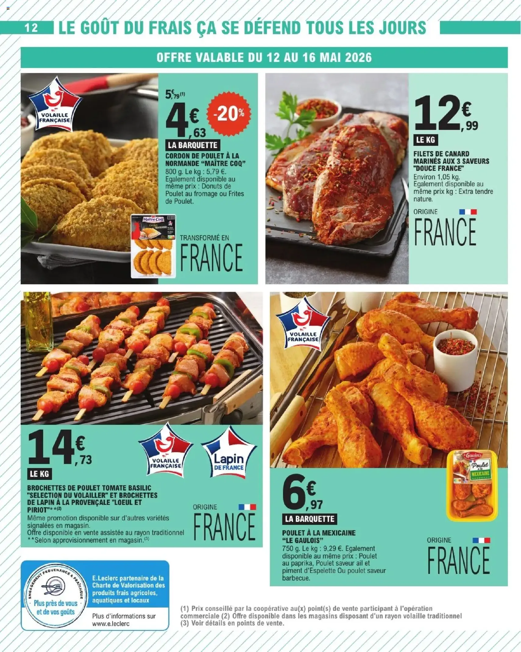 E.Leclerc catalogue de la semaine 20 - brochure valable à partir du 12/05/2026, page 12 sur 32