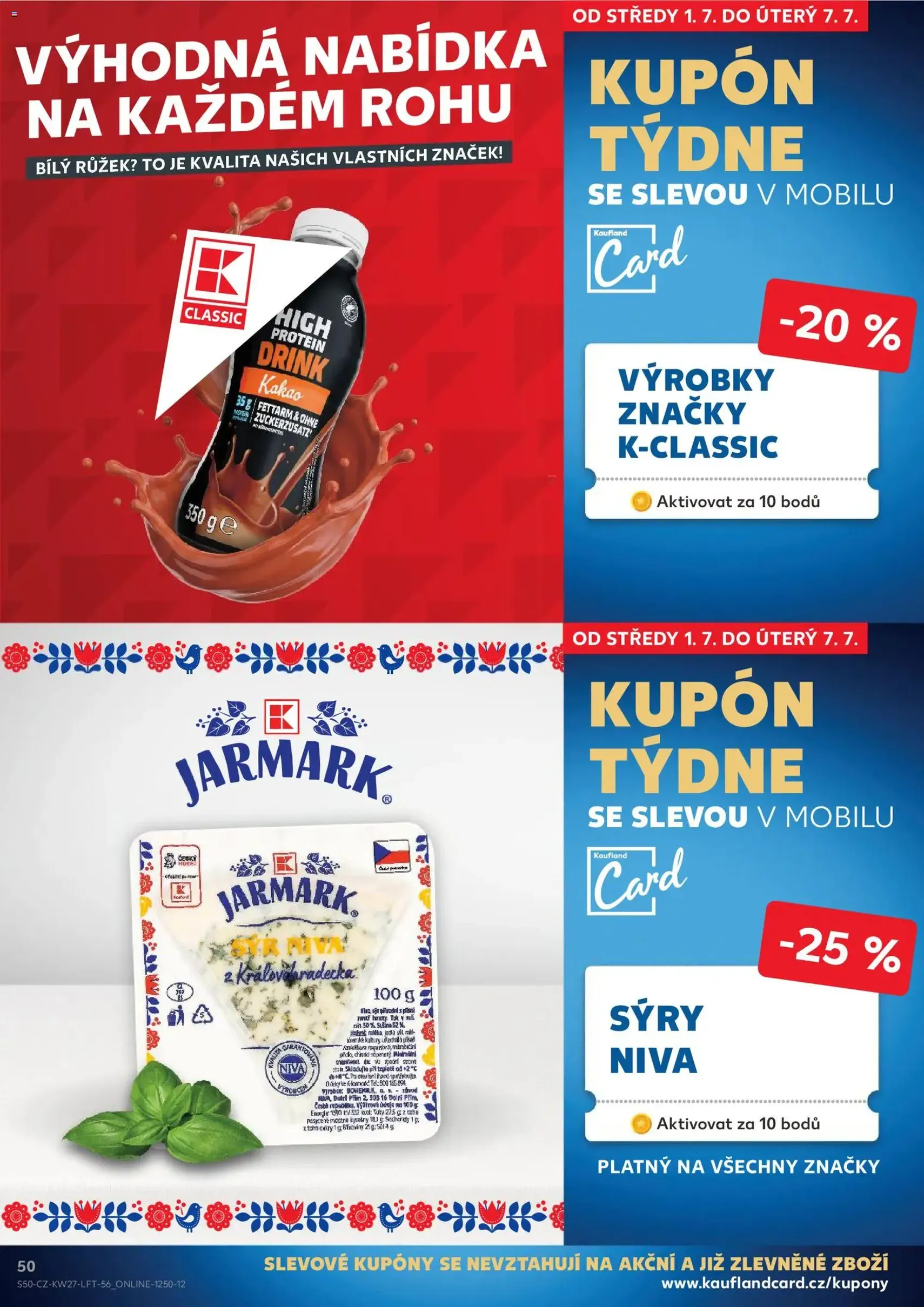 Kaufland leták - platný leták od 01.07.2026 strana 50 z 54