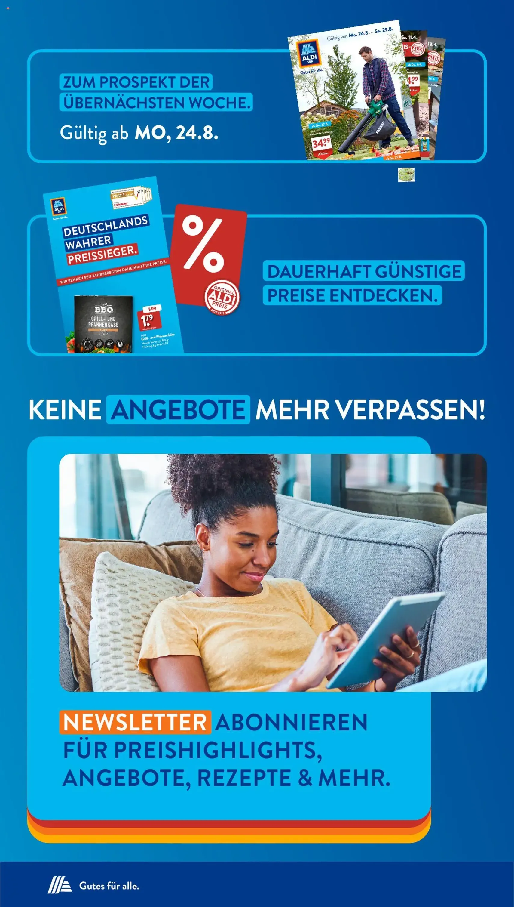 Aldi Süd Prospekt - Gültiger Prospekt ab 17.08.2026, Seite 32 von insgesamt 32