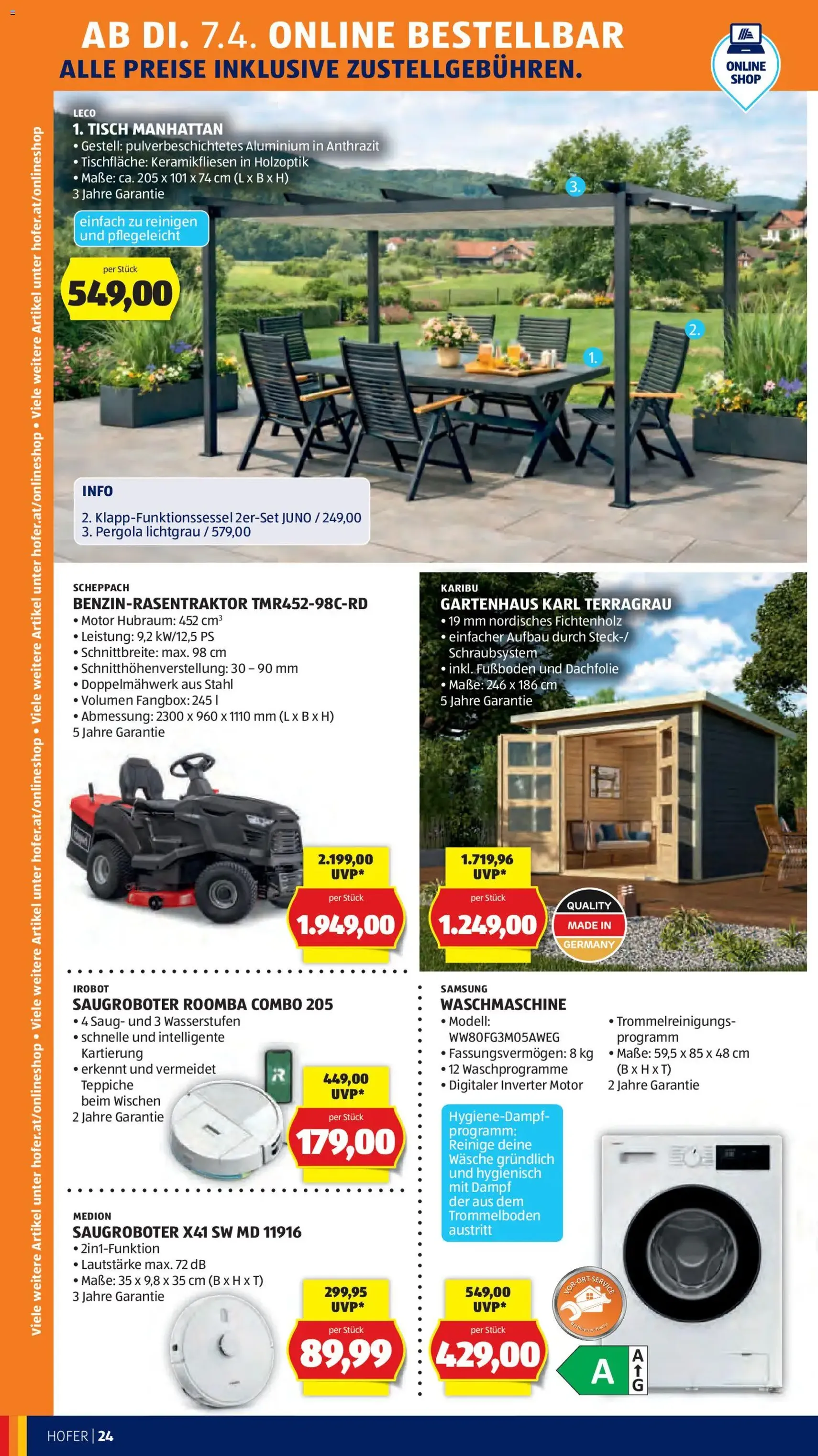 Hofer Flugblatt - Gültiger Prospekt ab 01.04.2026, Seite 28 von insgesamt 41