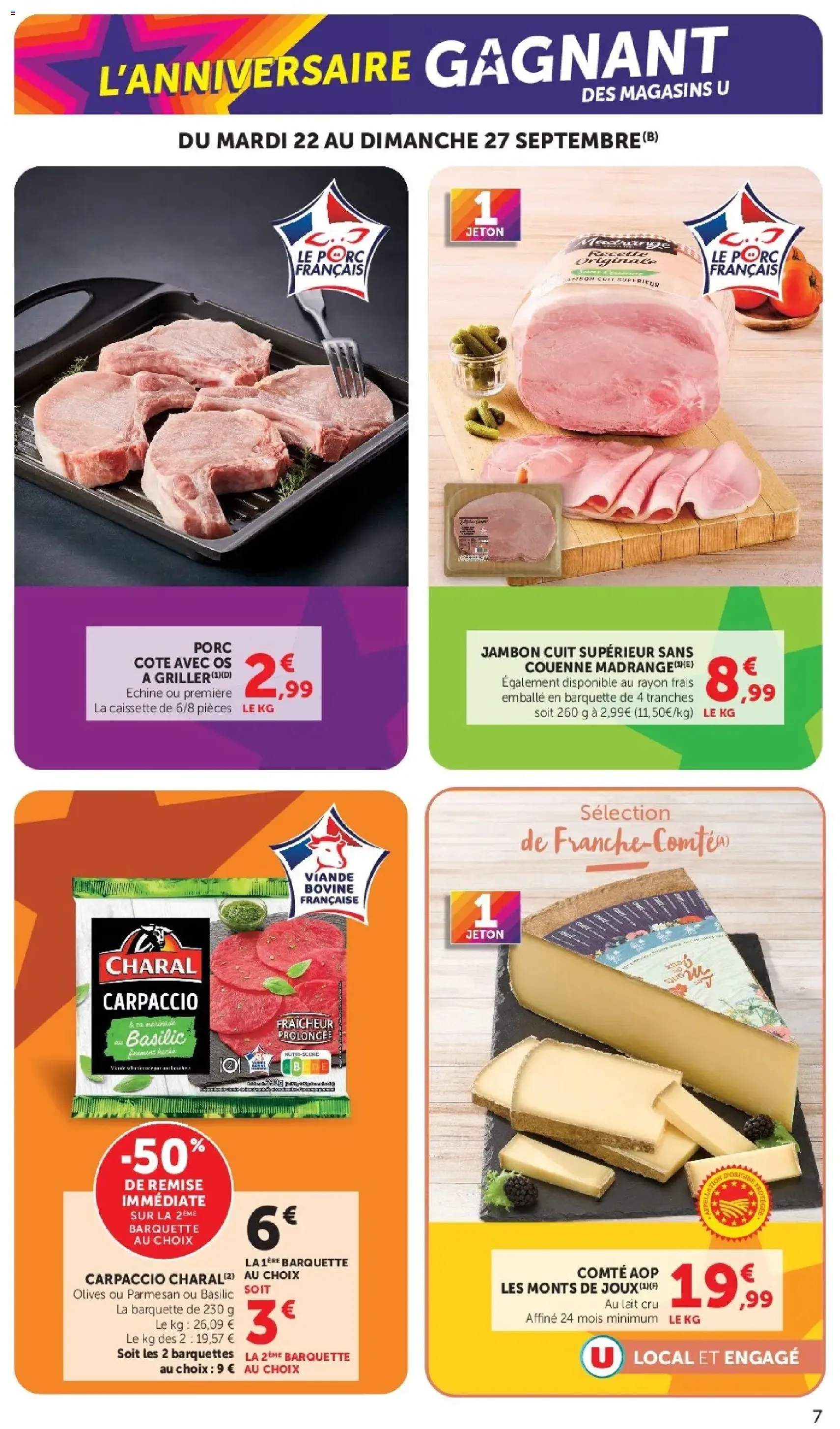 Super U catalogue - brochure valable à partir du 22/09/2026, page 7 sur 40