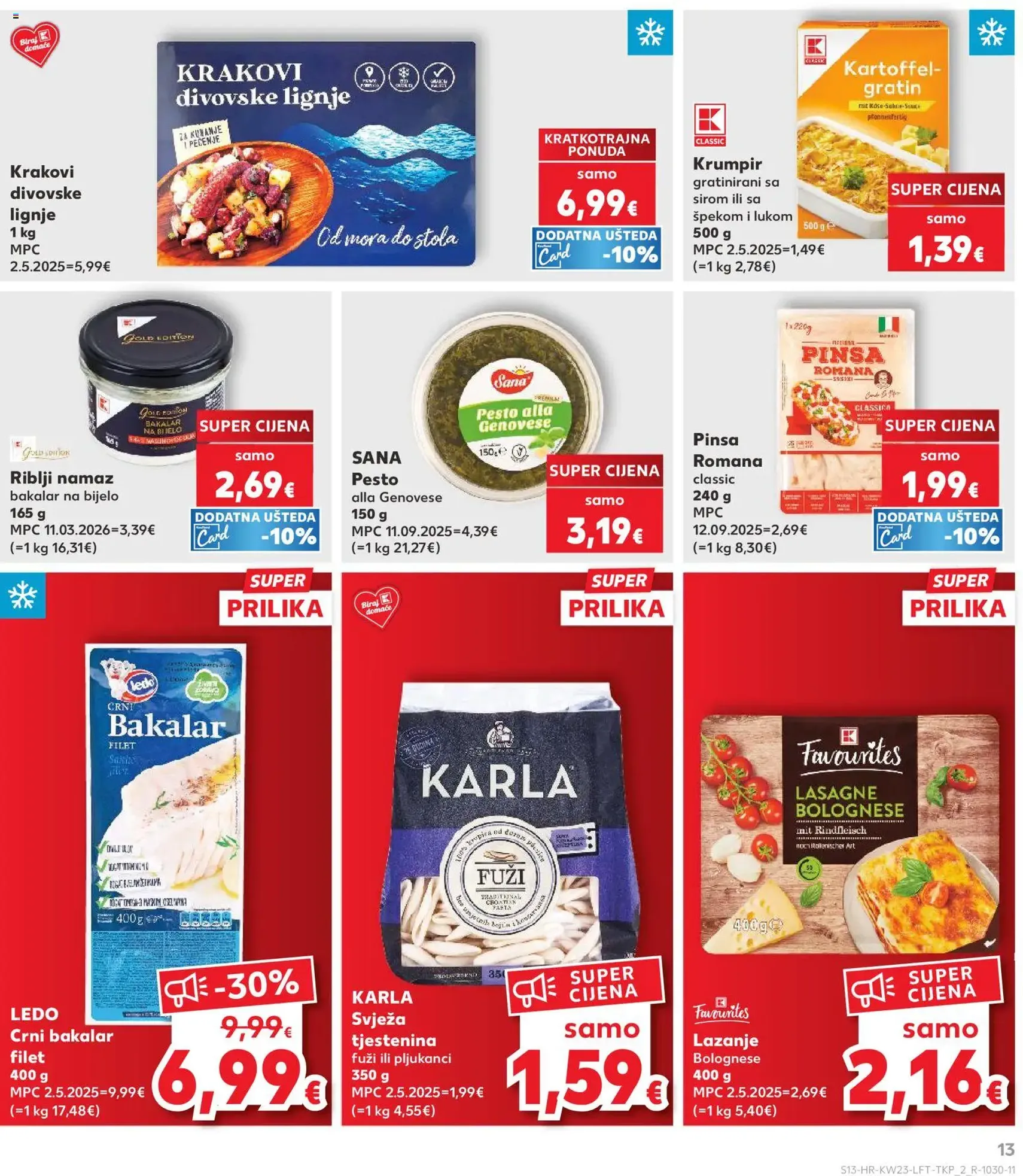 Kaufland HR akciós újság - 2026.06.03. érvényes szórólap 13 oldal 32 oldalból