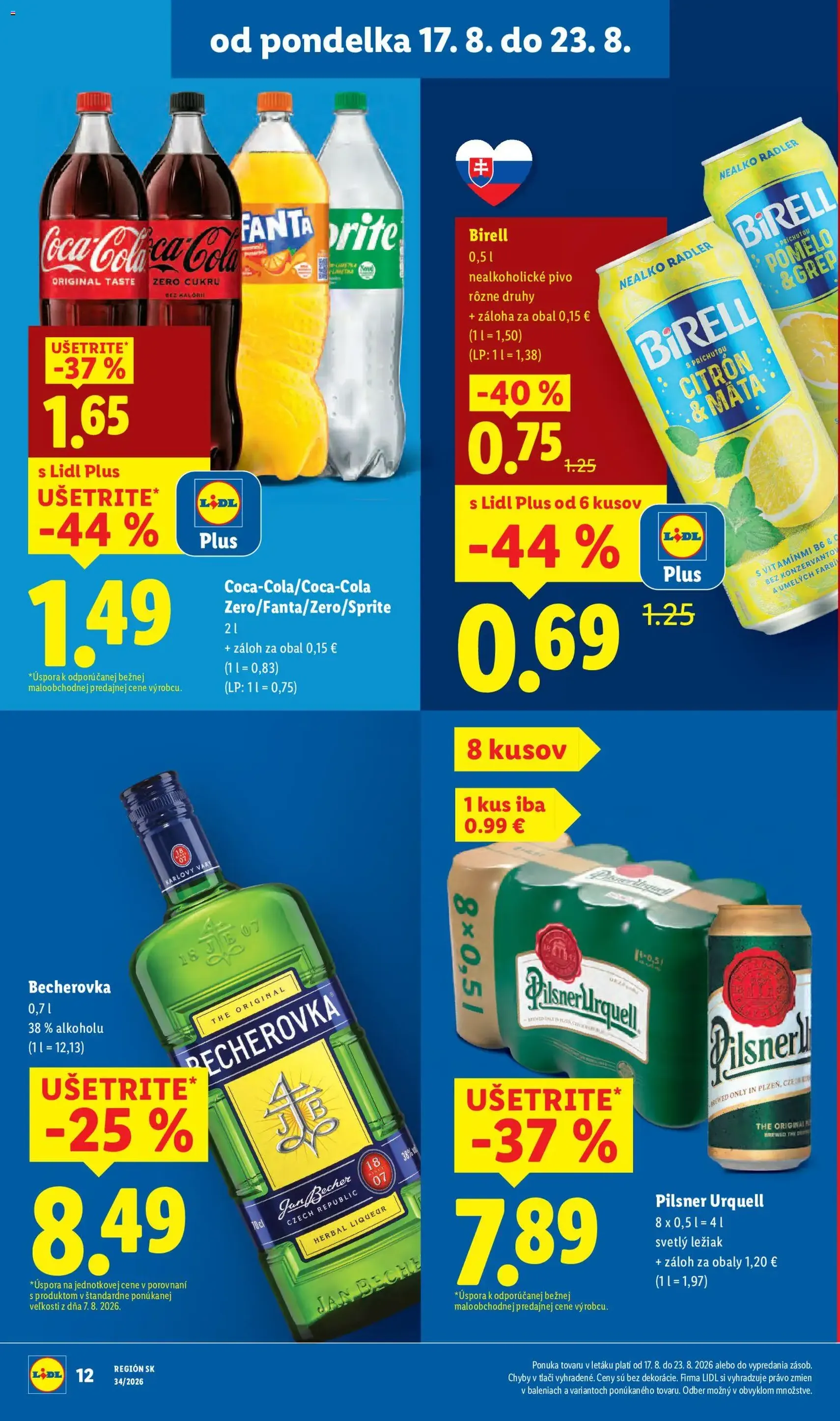 Lidl leták - platný leták od 17.08.2026 strana 16 z 95