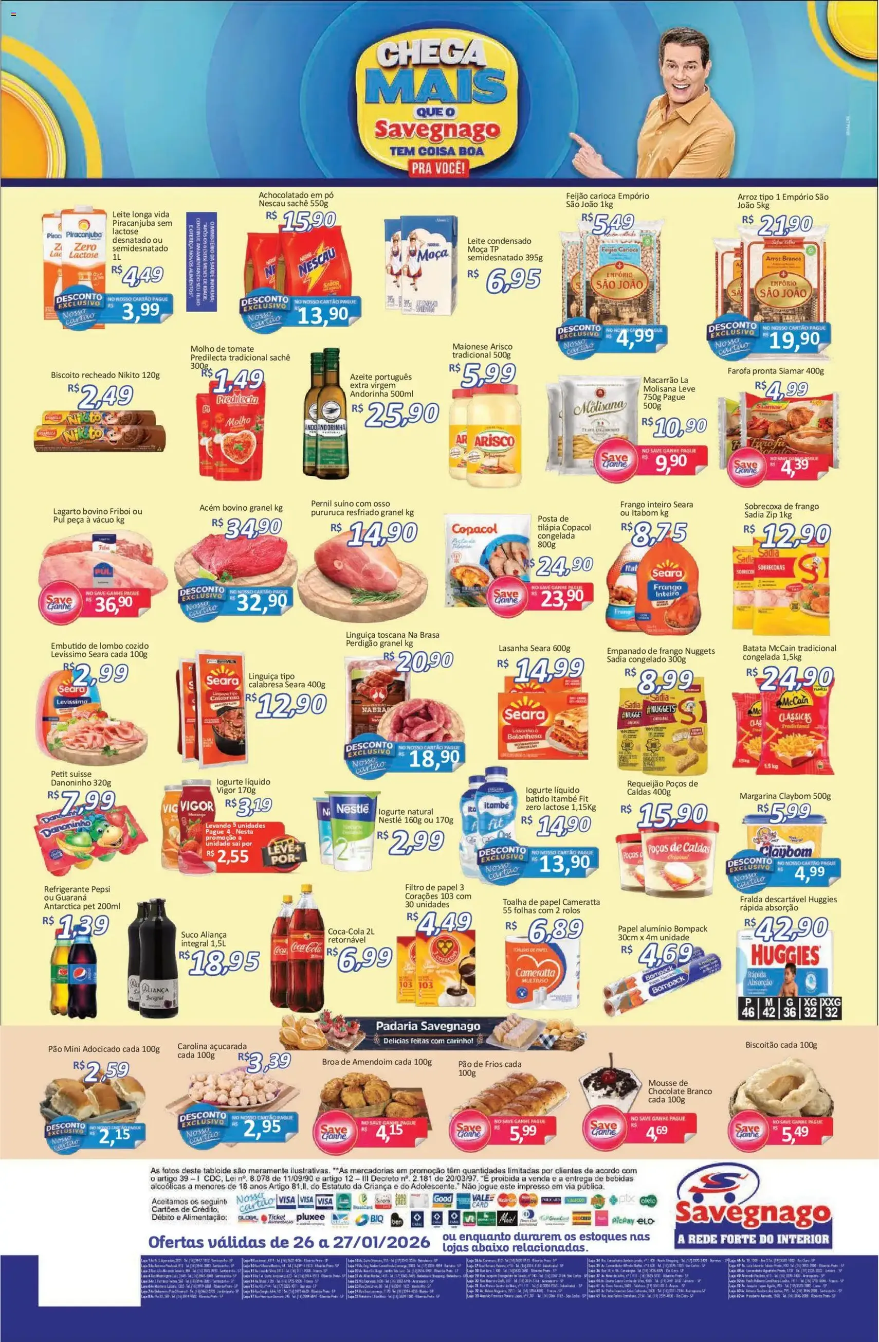 Savegnago - Ofertas da semana - folheto válido a partir de 26/01/2026 página 2 de 2