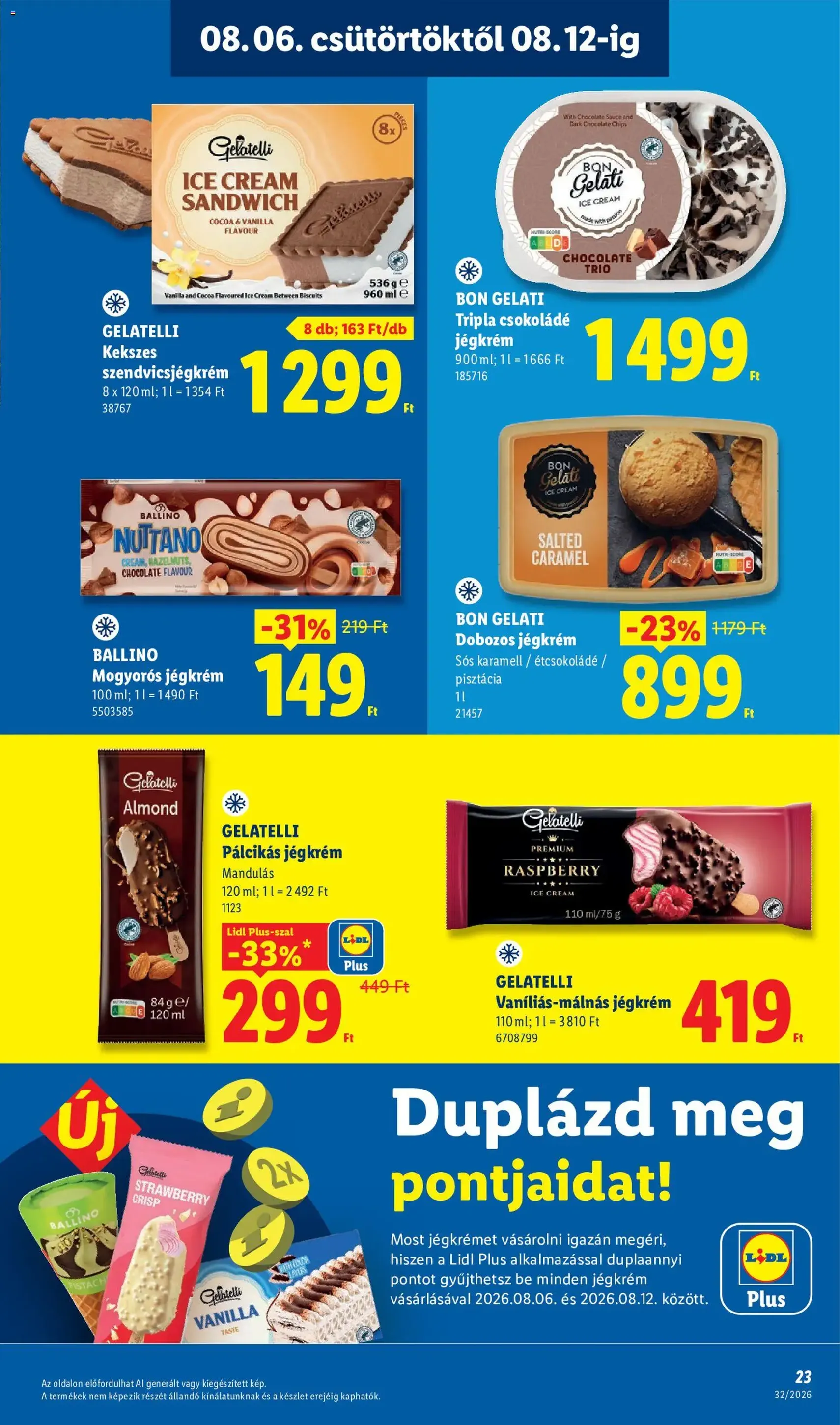 Lidl akciós újság - 2026.08.06. érvényes szórólap 23 oldal 80 oldalból