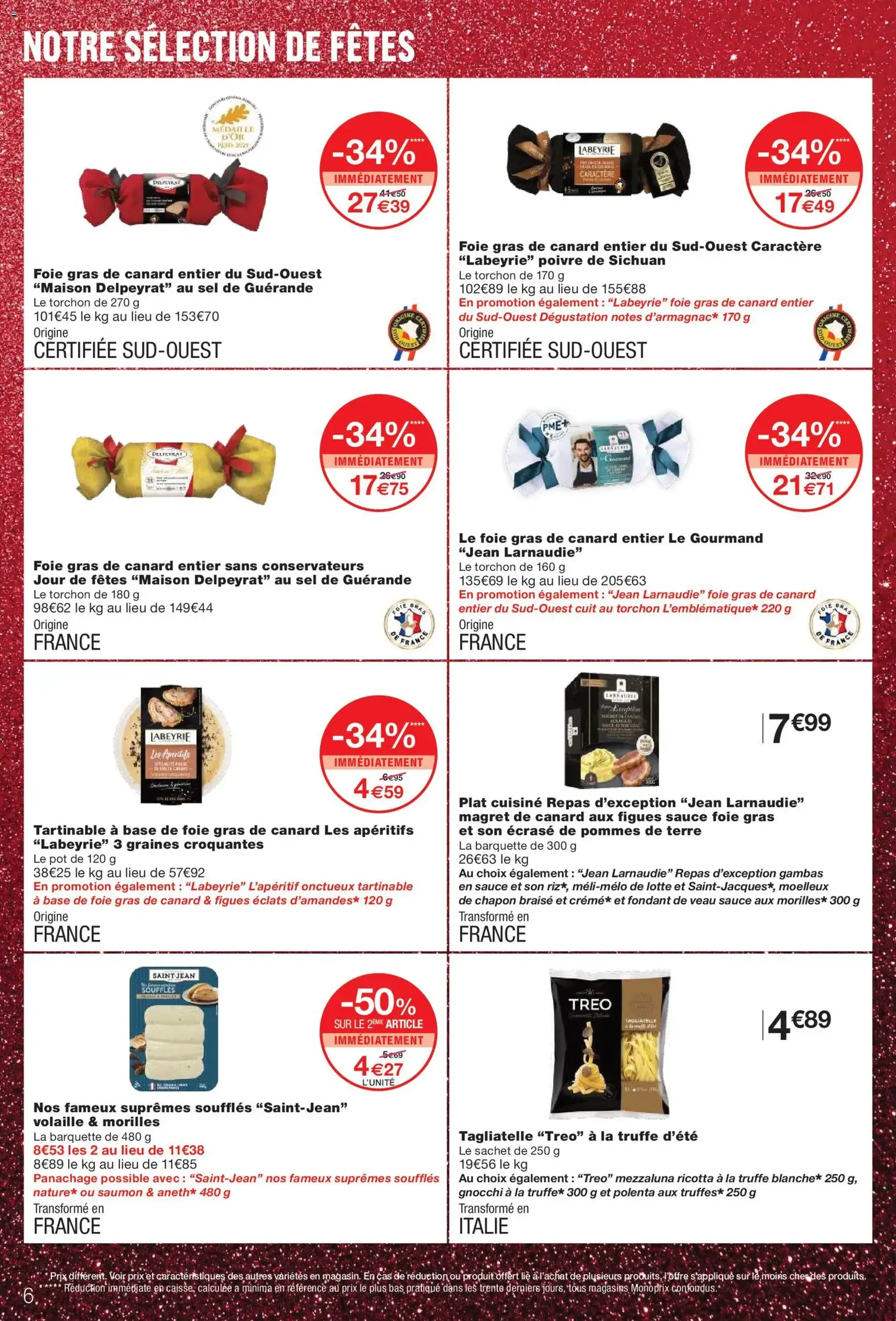 Monoprix catalogue - brochure valable à partir du 02/12/2025, page 6 sur 66