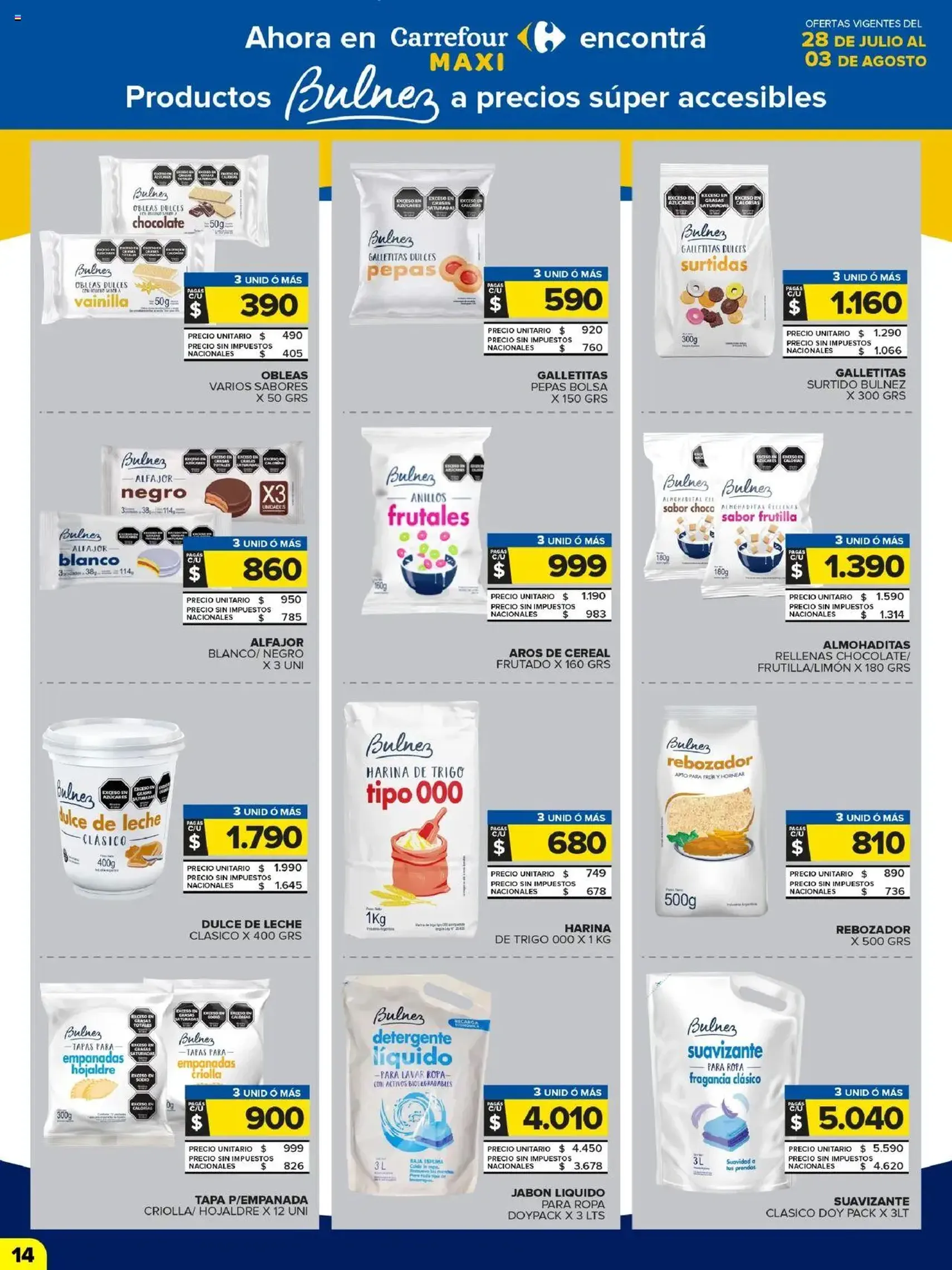 Carrefour Maxi catálogo - folleto válido desde 28/07/2025 página 13 de 24 Carrefour Maxi catálogo - folleto válido desde 28/07/2025 página 13 de 24