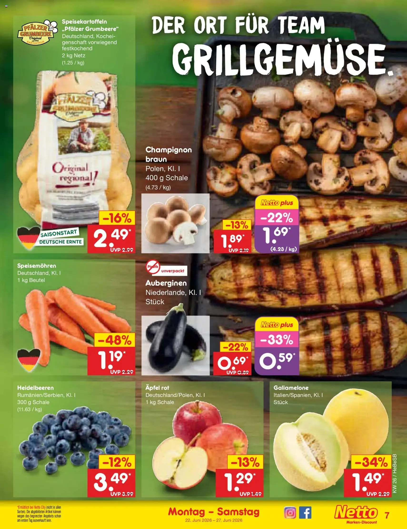 Netto Marken-Discount Prospekt - Gültiger Prospekt ab 22.06.2026, Seite 9 von insgesamt 62