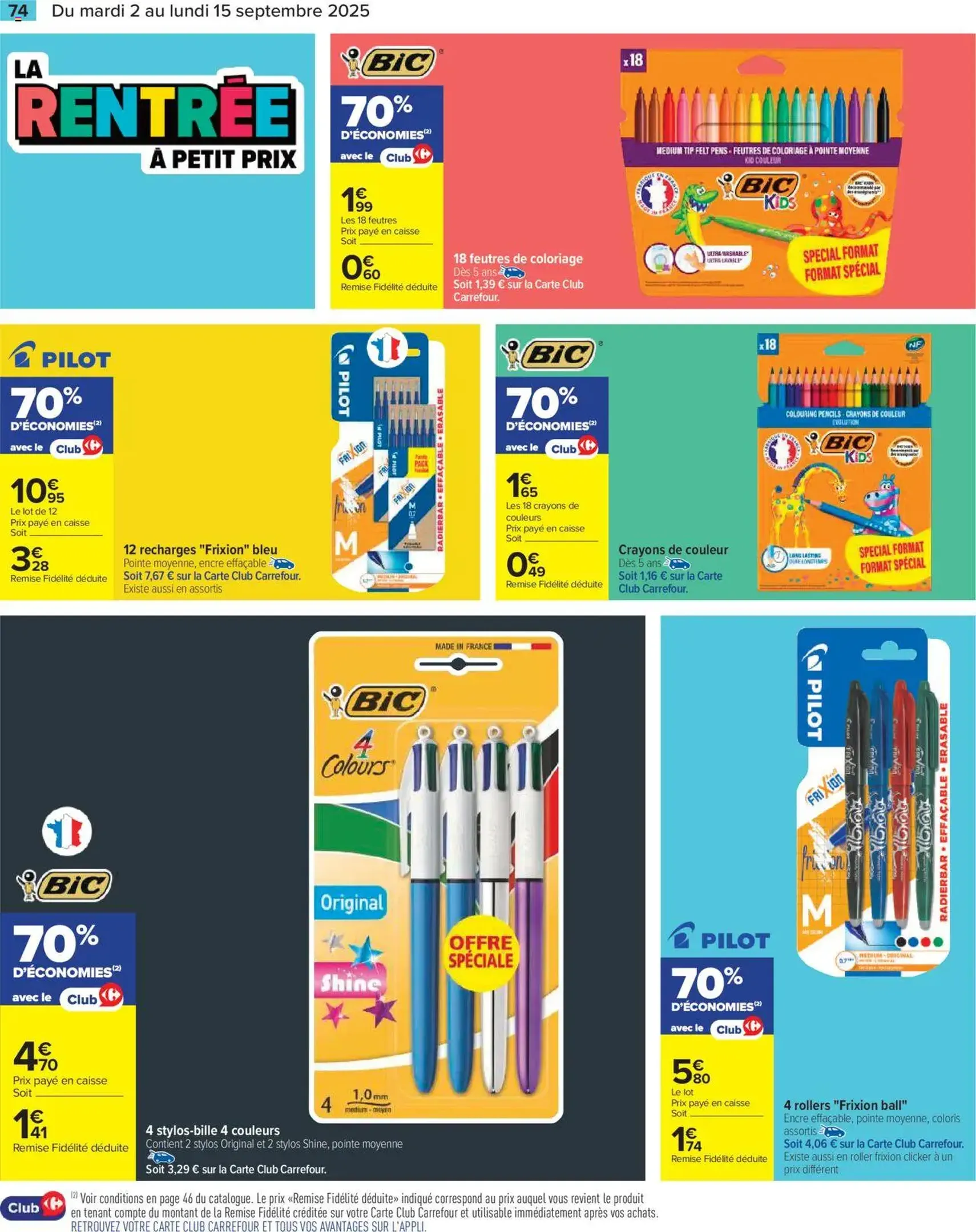 Carrefour catalogue semaine 36 - brochure valable à partir du 02/09/2025, page 76 sur 86 Carrefour catalogue semaine 36 - brochure valable à partir du 02/09/2025, page 76 sur 86