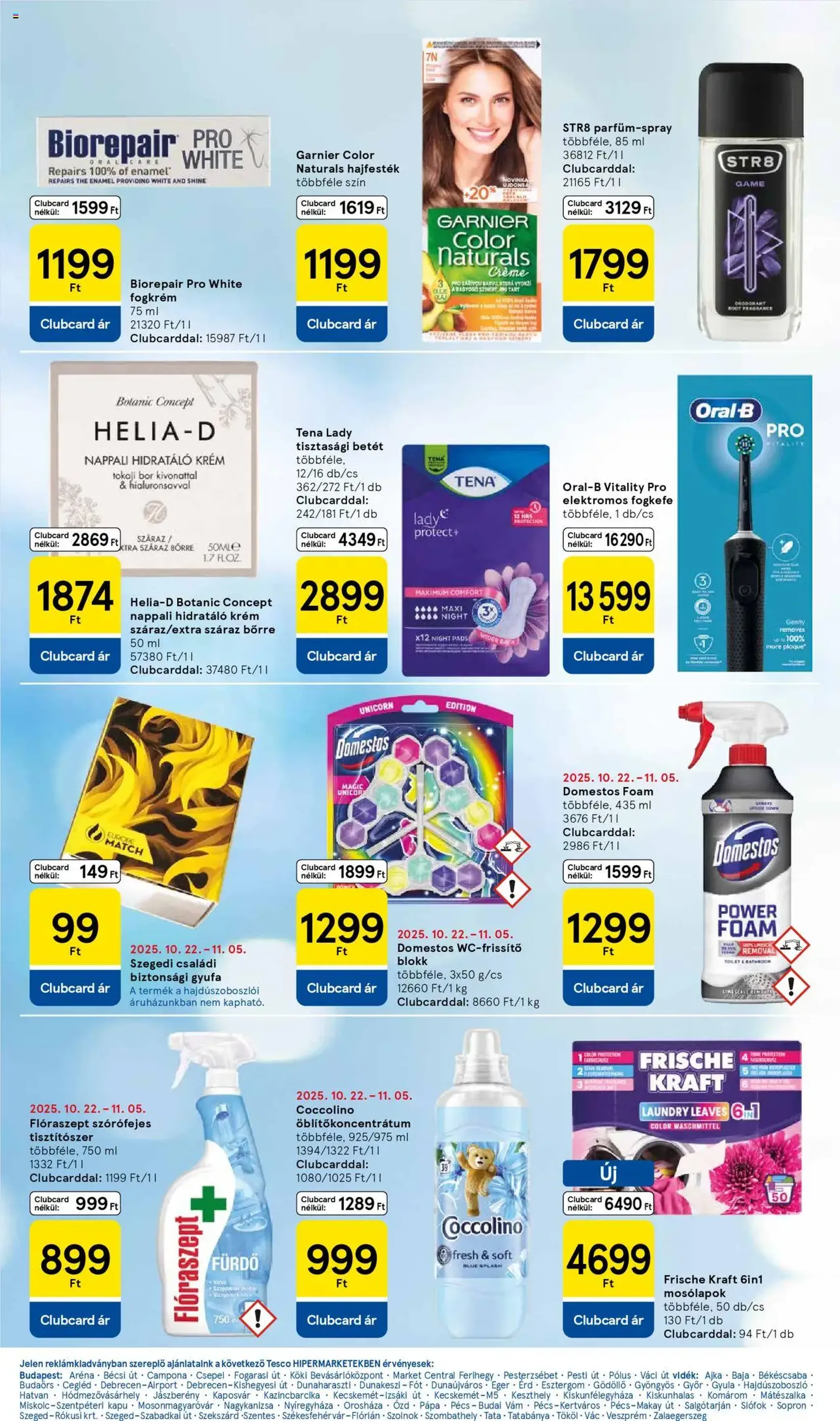 Tesco Hipermarket - Akciós újság - 2025.10.21. érvényes szórólap 26 oldal 32 oldalból Tesco Hipermarket - Akciós újság - 2025.10.21. érvényes szórólap 26 oldal 32 oldalból