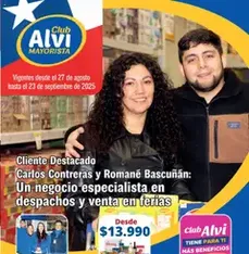 Vista previa del folleto Alvi catálogo válido desde 26.08.2025